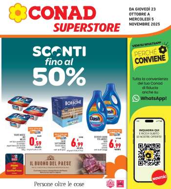 Volantino Conad - 23/10/2025 - 5/11/2025.