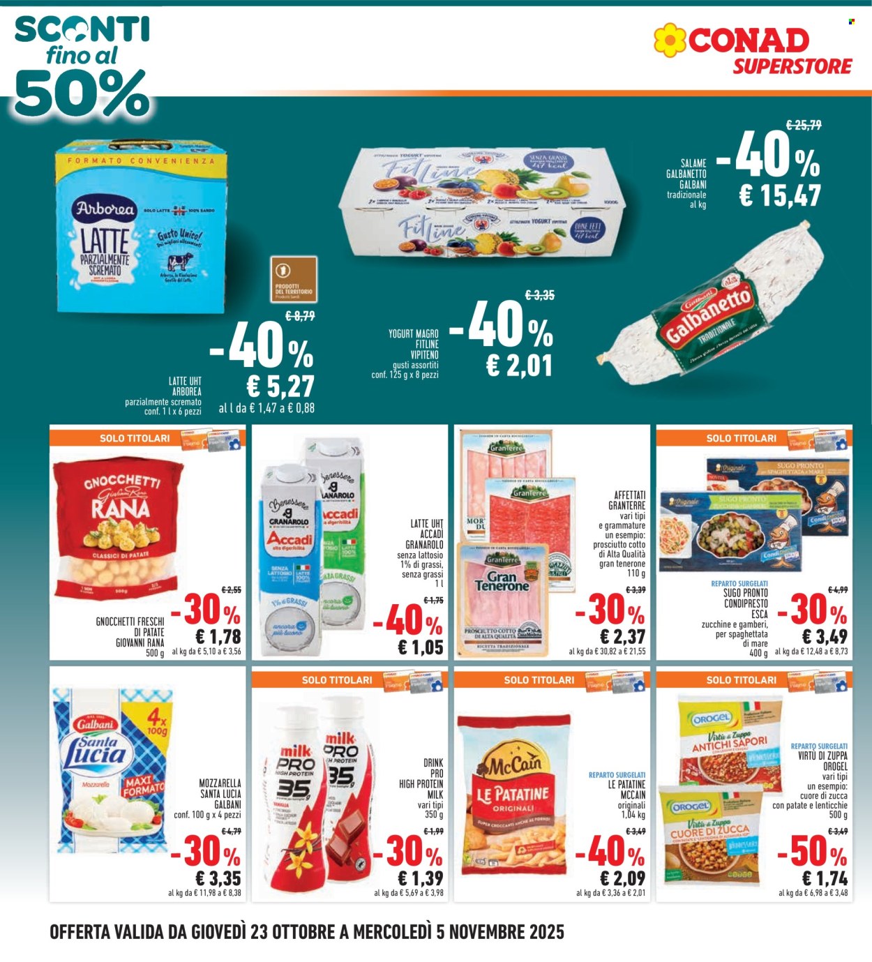 Volantino Conad - 23/10/2025 - 5/11/2025. Pagina 2