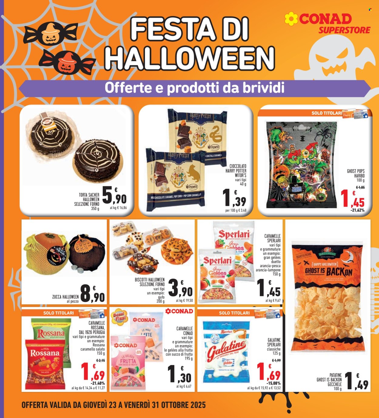 Volantino Conad Superstore - 23/10/2025 - 5/11/2025. Pagina 16