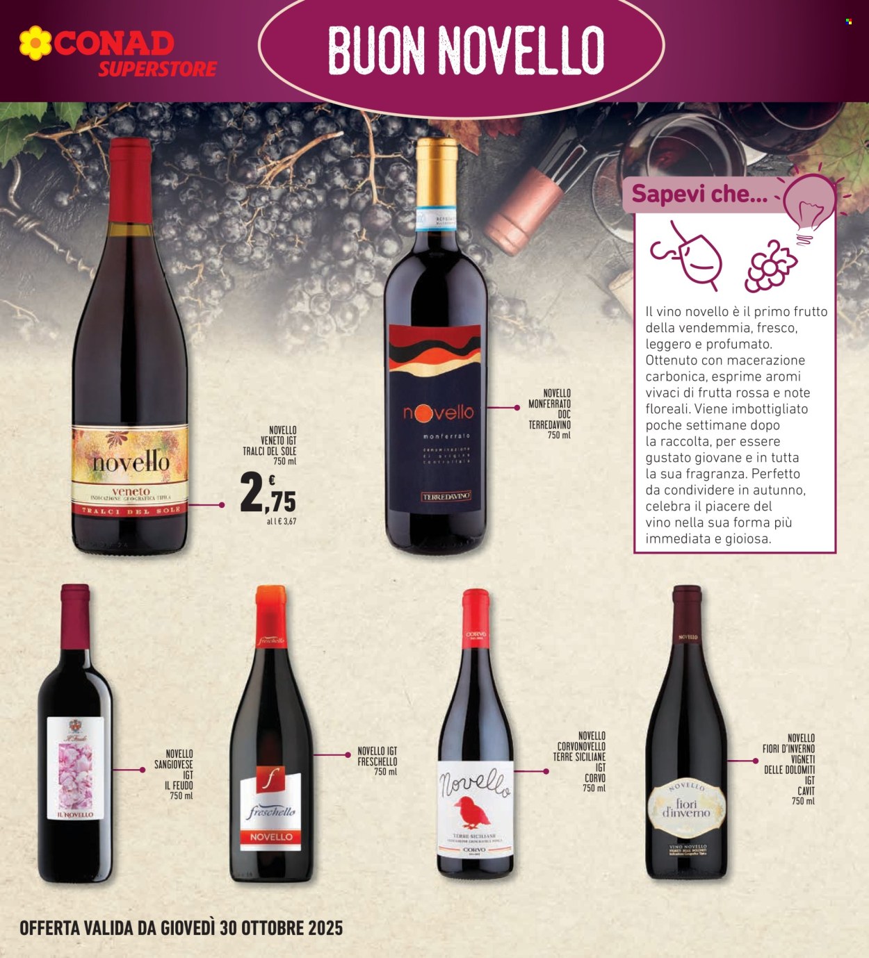 Volantino Conad Superstore - 23/10/2025 - 5/11/2025. Pagina 23