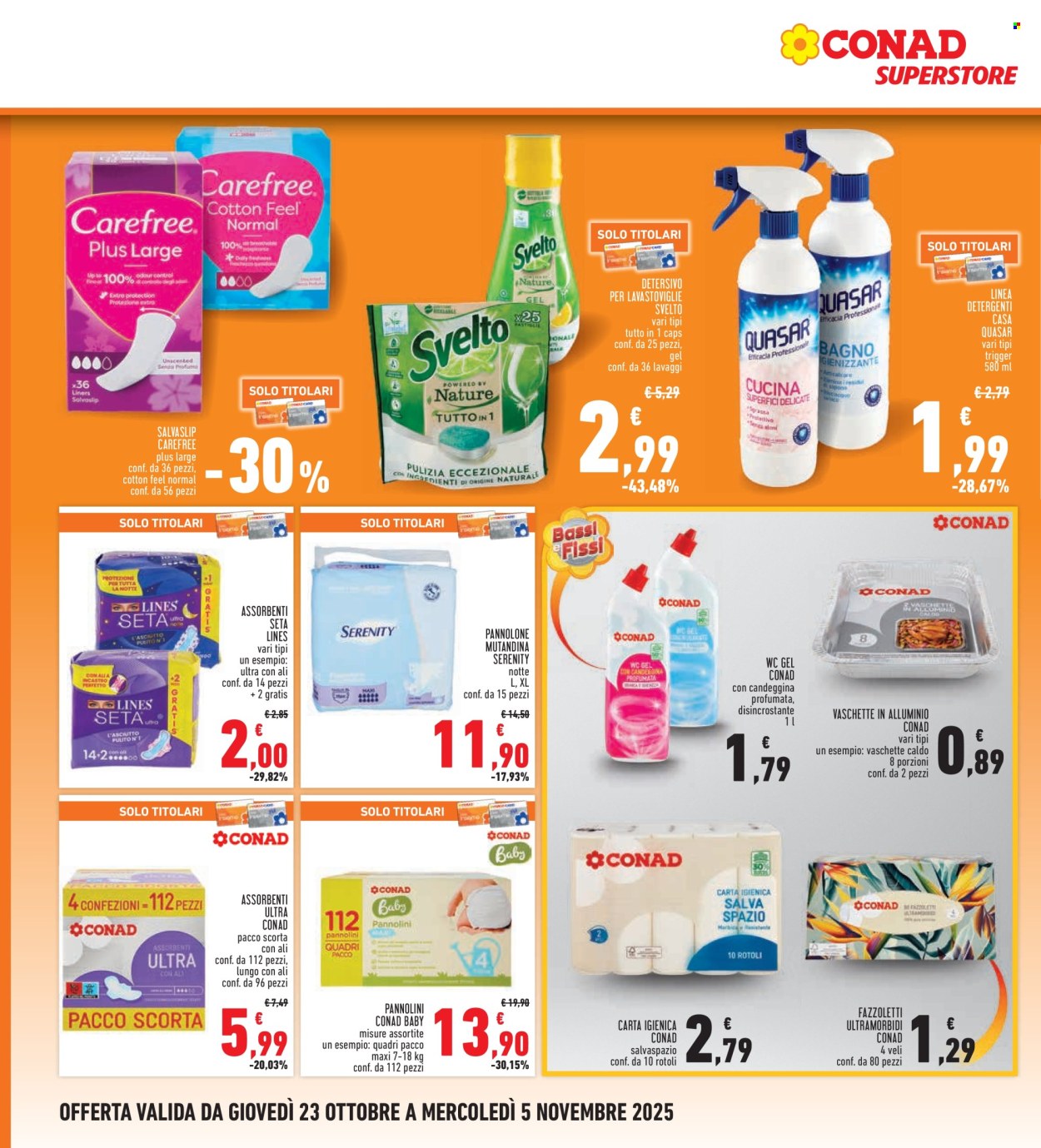 Volantino Conad Superstore - 23/10/2025 - 5/11/2025. Pagina 28