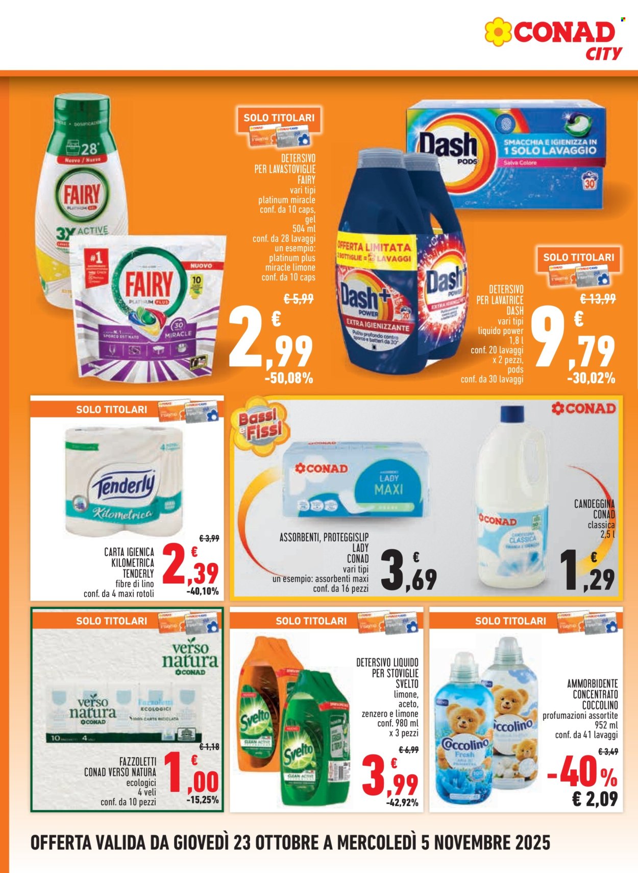 Volantino Conad - 23/10/2025 - 5/11/2025. Pagina 16