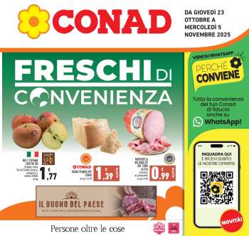 Volantino Conad - 23/10/2025 - 5/11/2025.