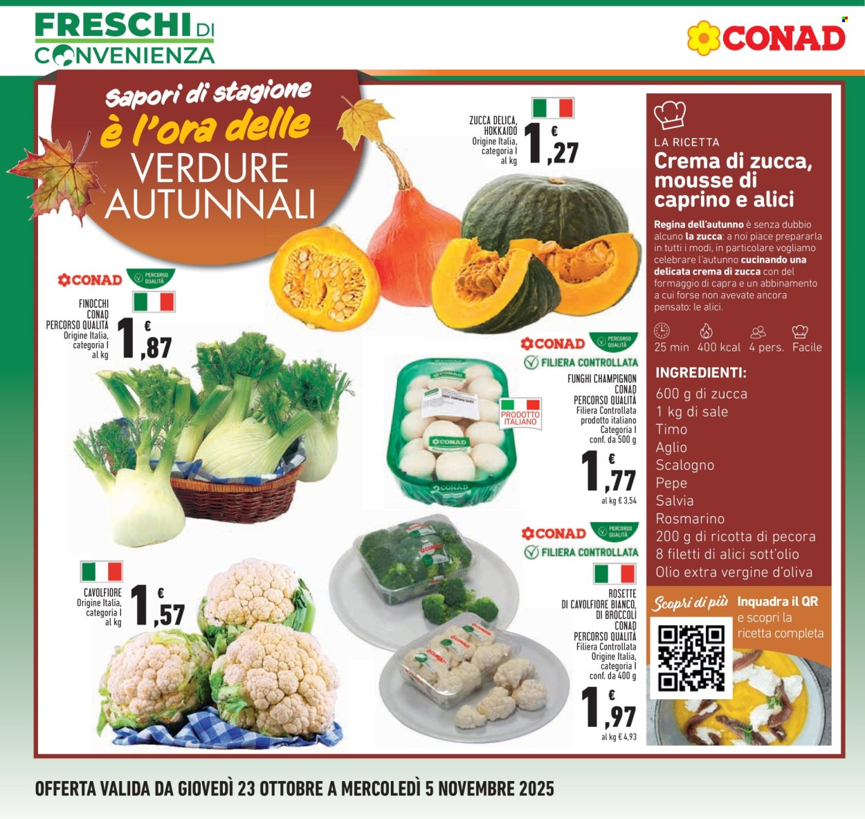 Volantino Conad - 23/10/2025 - 5/11/2025. Pagina 2