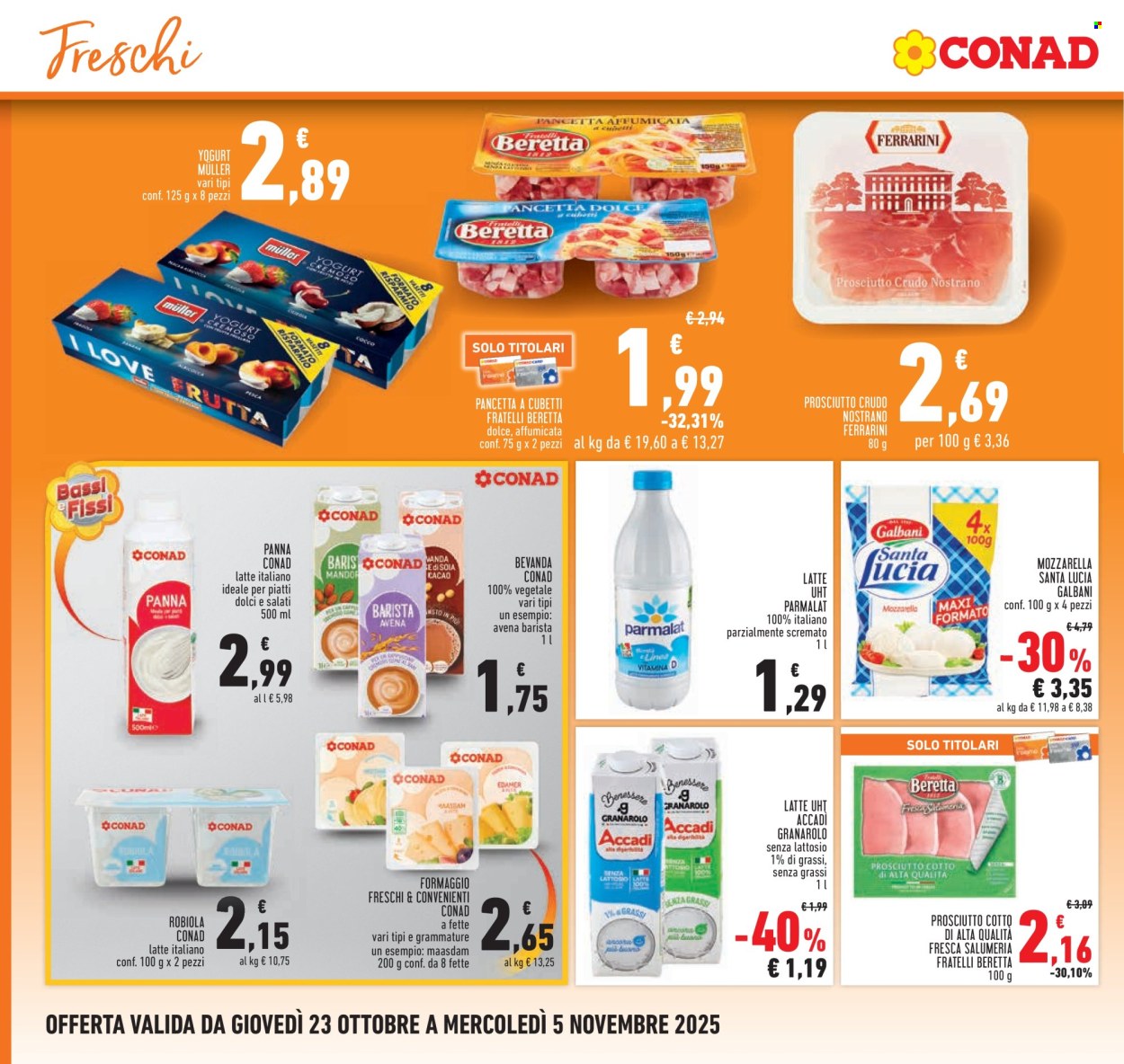 Volantino Conad - 23/10/2025 - 5/11/2025. Pagina 8