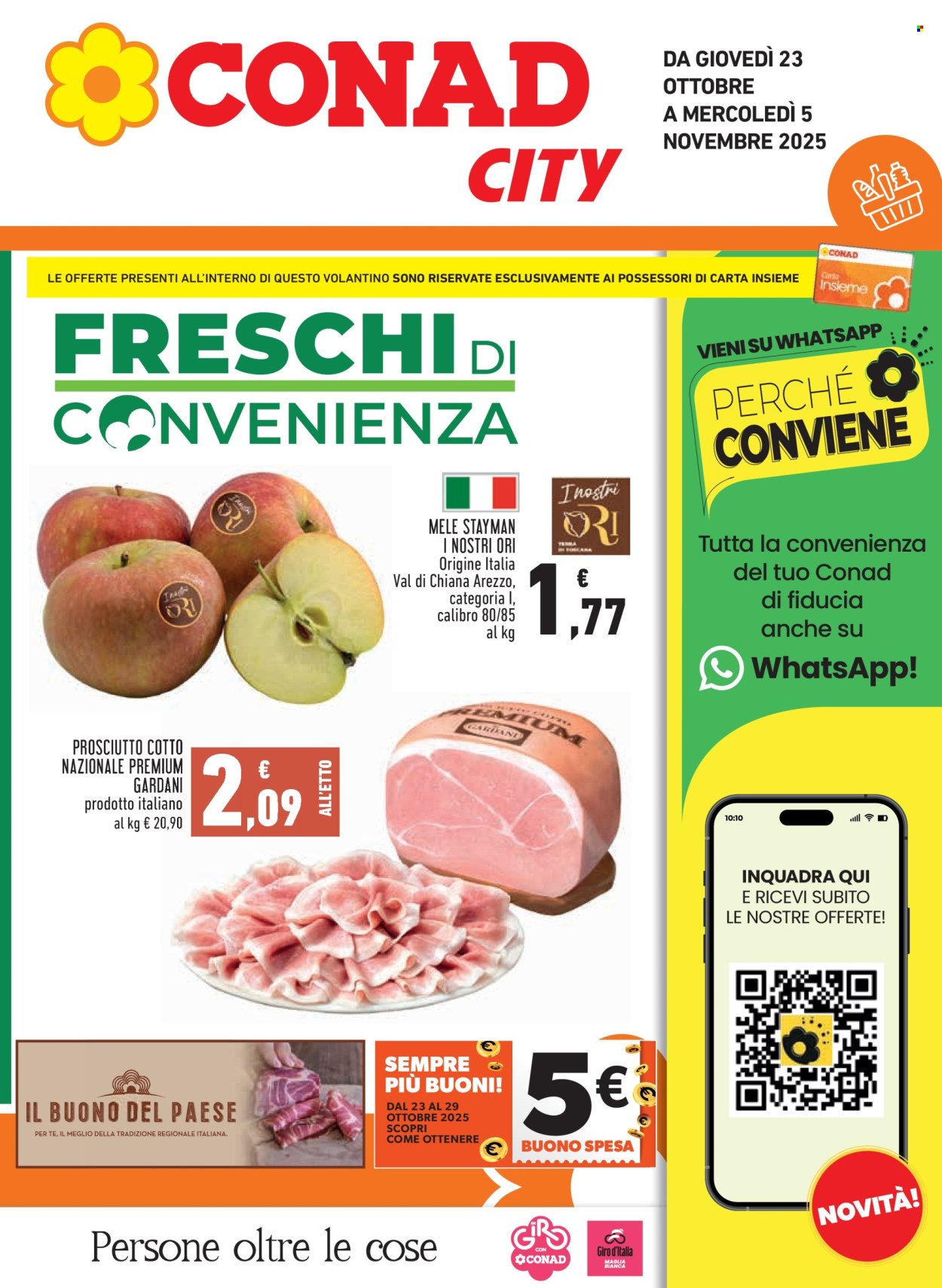 Volantino Conad City - 23/10/2025 - 5/11/2025. Pagina 1