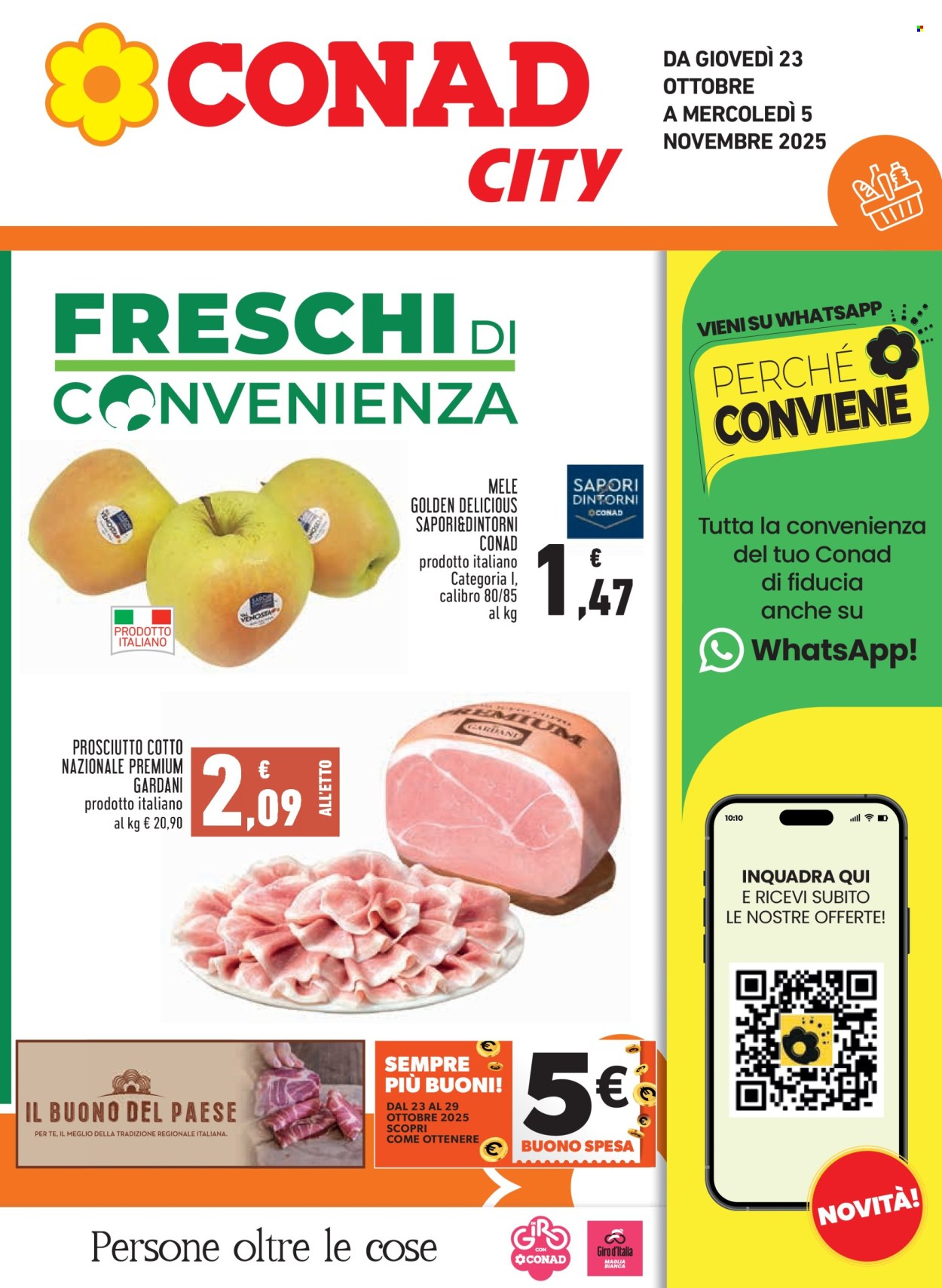 Volantino Conad - 23/10/2025 - 5/11/2025. Pagina 1