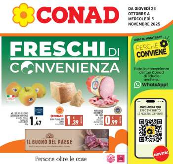 Volantino Conad - 23/10/2025 - 5/11/2025.