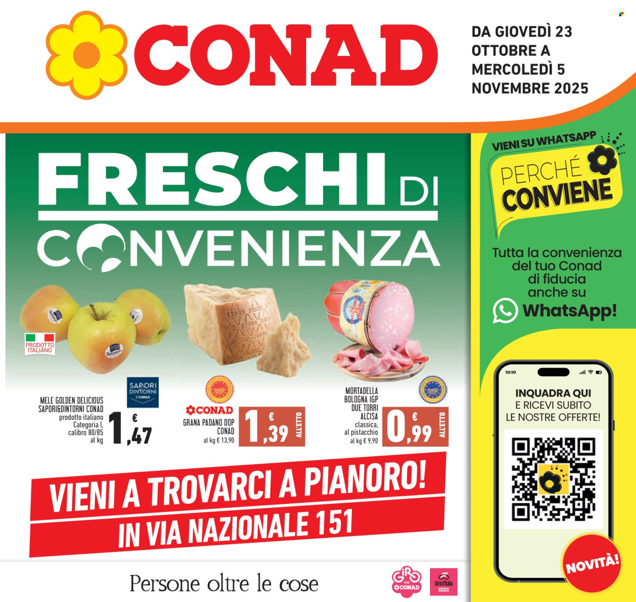 Volantino Conad - 23/10/2025 - 5/11/2025. Pagina 1