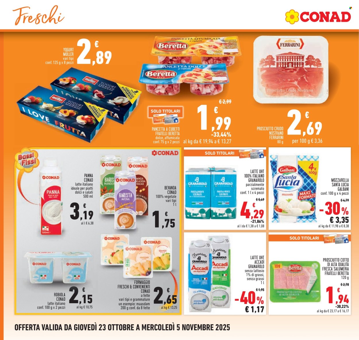 Volantino Conad - 23/10/2025 - 5/11/2025. Pagina 8