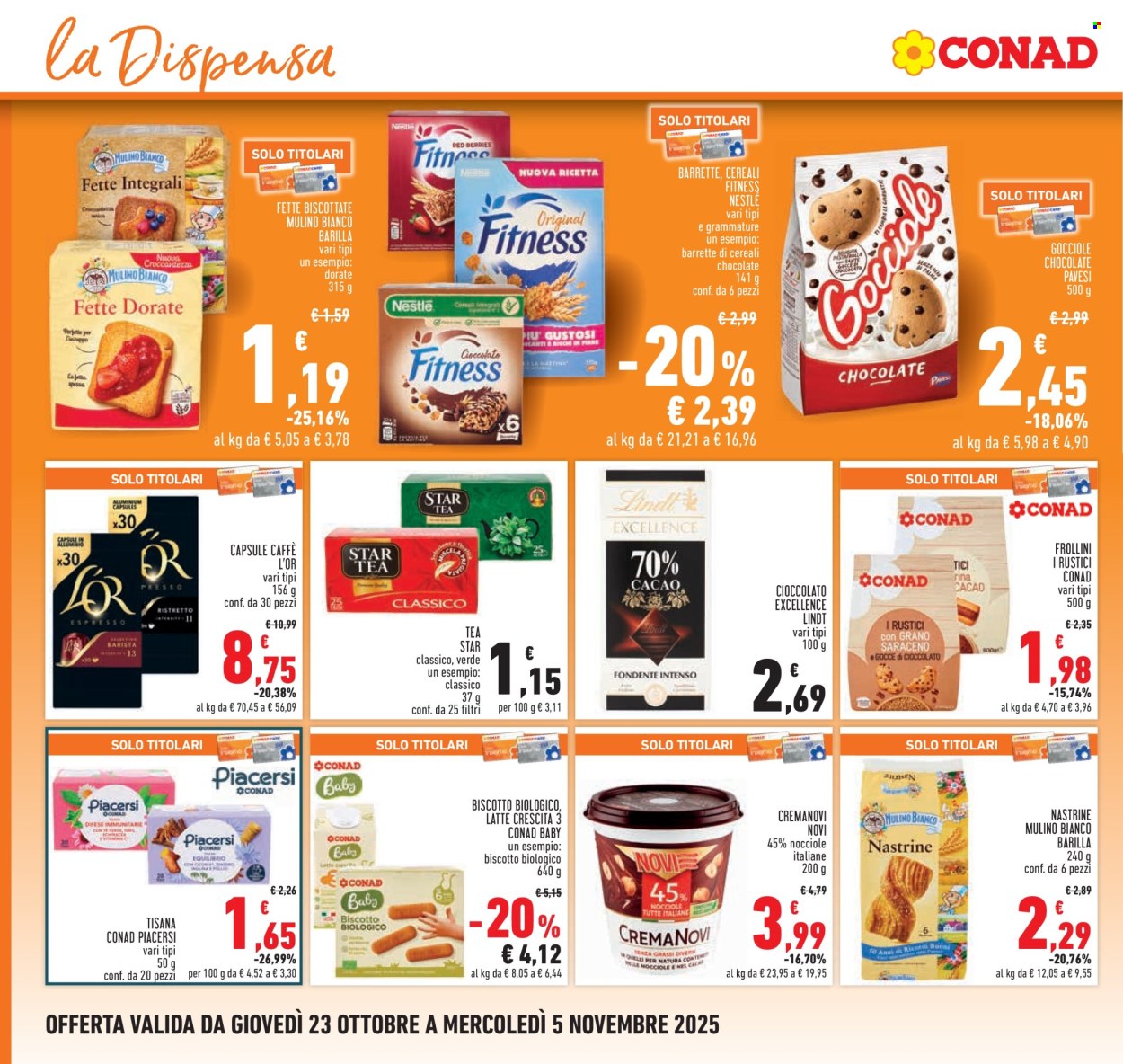 Volantino Conad - 23/10/2025 - 5/11/2025. Pagina 16