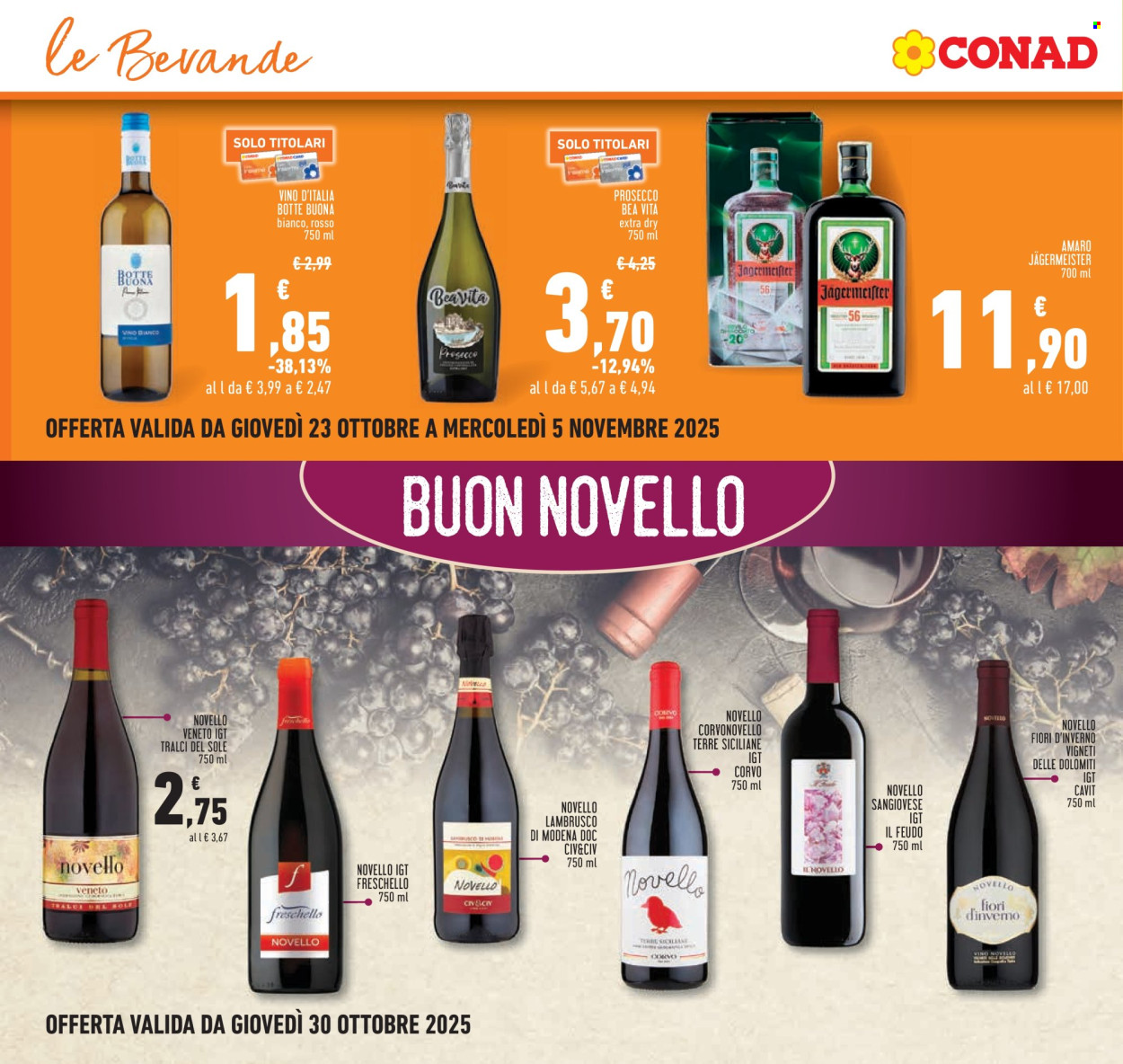 Volantino Conad - 23/10/2025 - 5/11/2025. Pagina 18