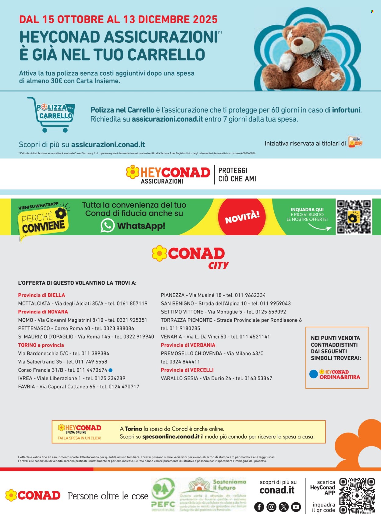 Volantino Conad - 23/10/2025 - 5/11/2025. Pagina 24