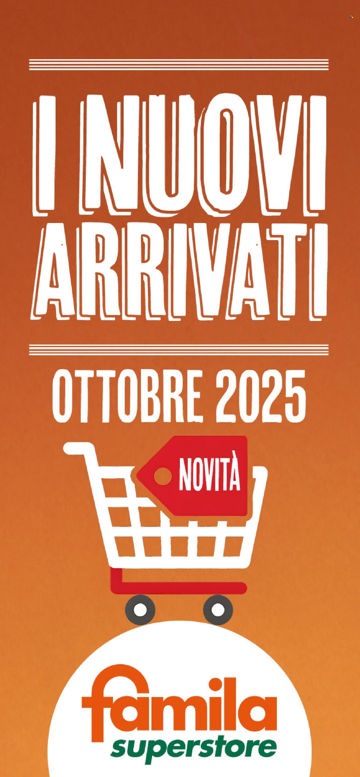 Volantino Famila - 15/10/2025 - 31/10/2025. Pagina 1