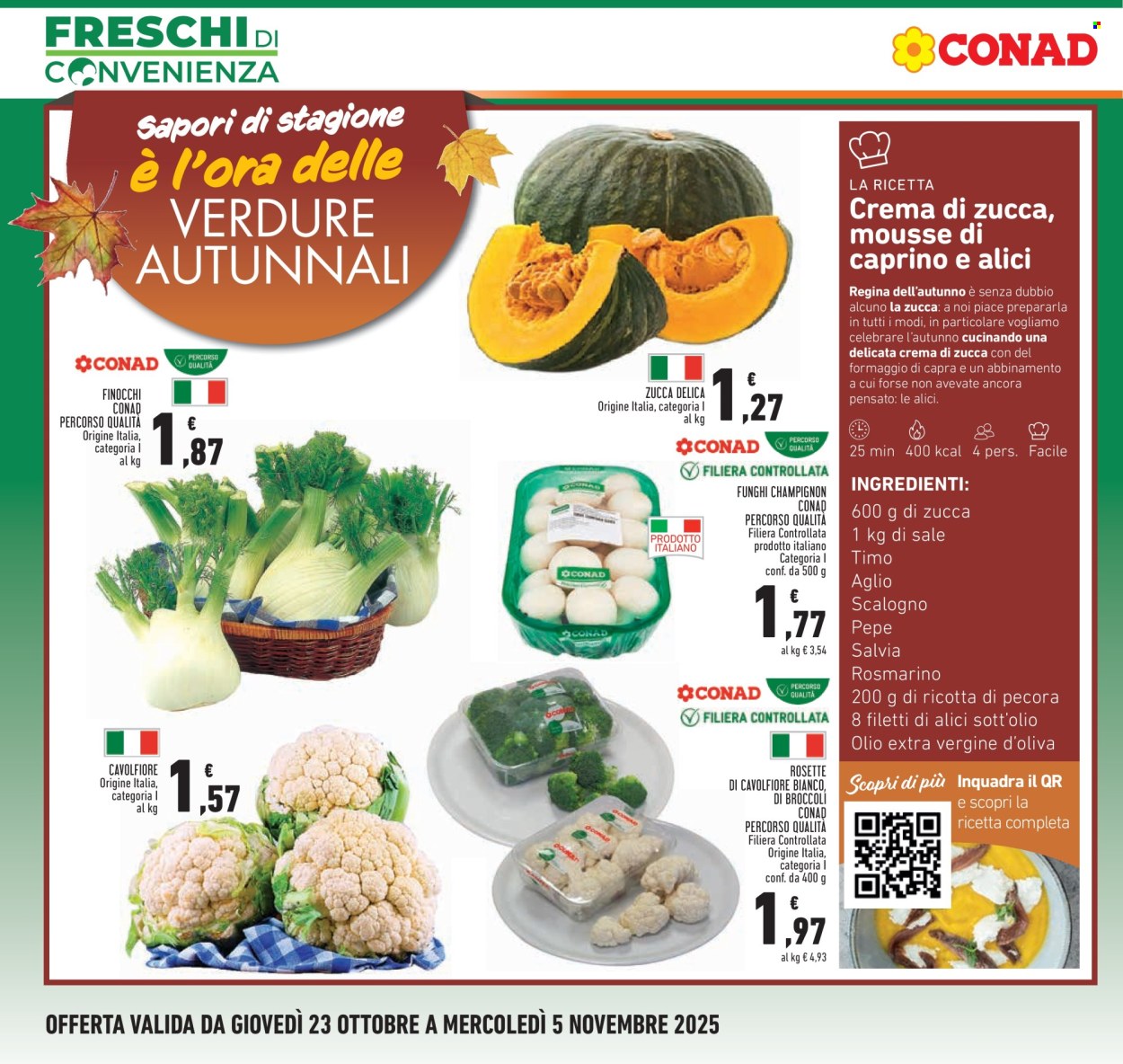 Volantino Conad - 23/10/2025 - 5/11/2025. Pagina 2