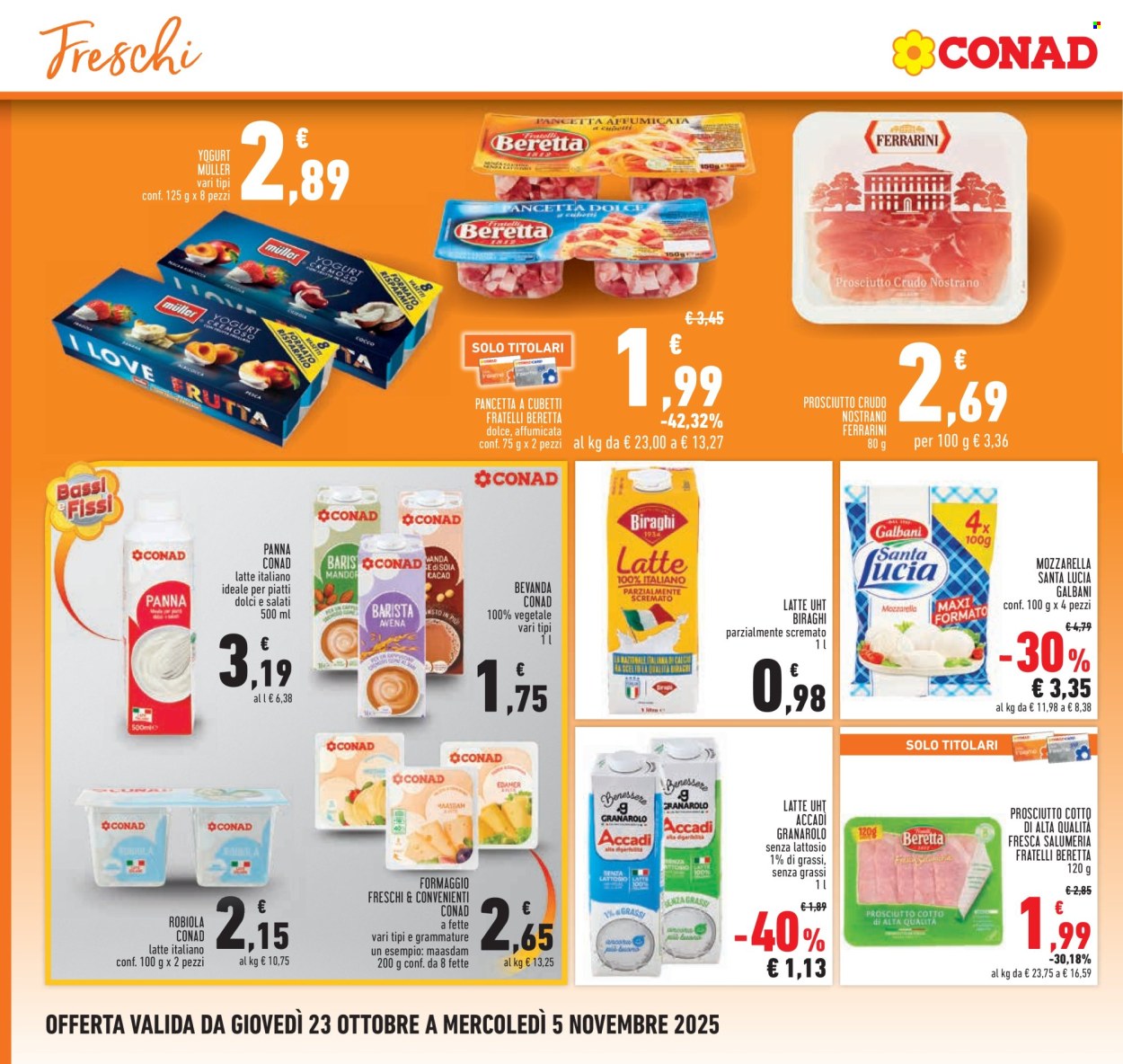 Volantino Conad - 23/10/2025 - 5/11/2025. Pagina 8