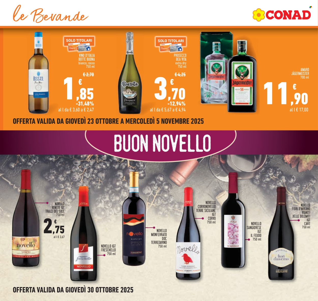 Volantino Conad - 23/10/2025 - 5/11/2025. Pagina 18