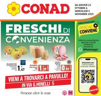 Volantino Conad - 23/10/2025 - 5/11/2025.
