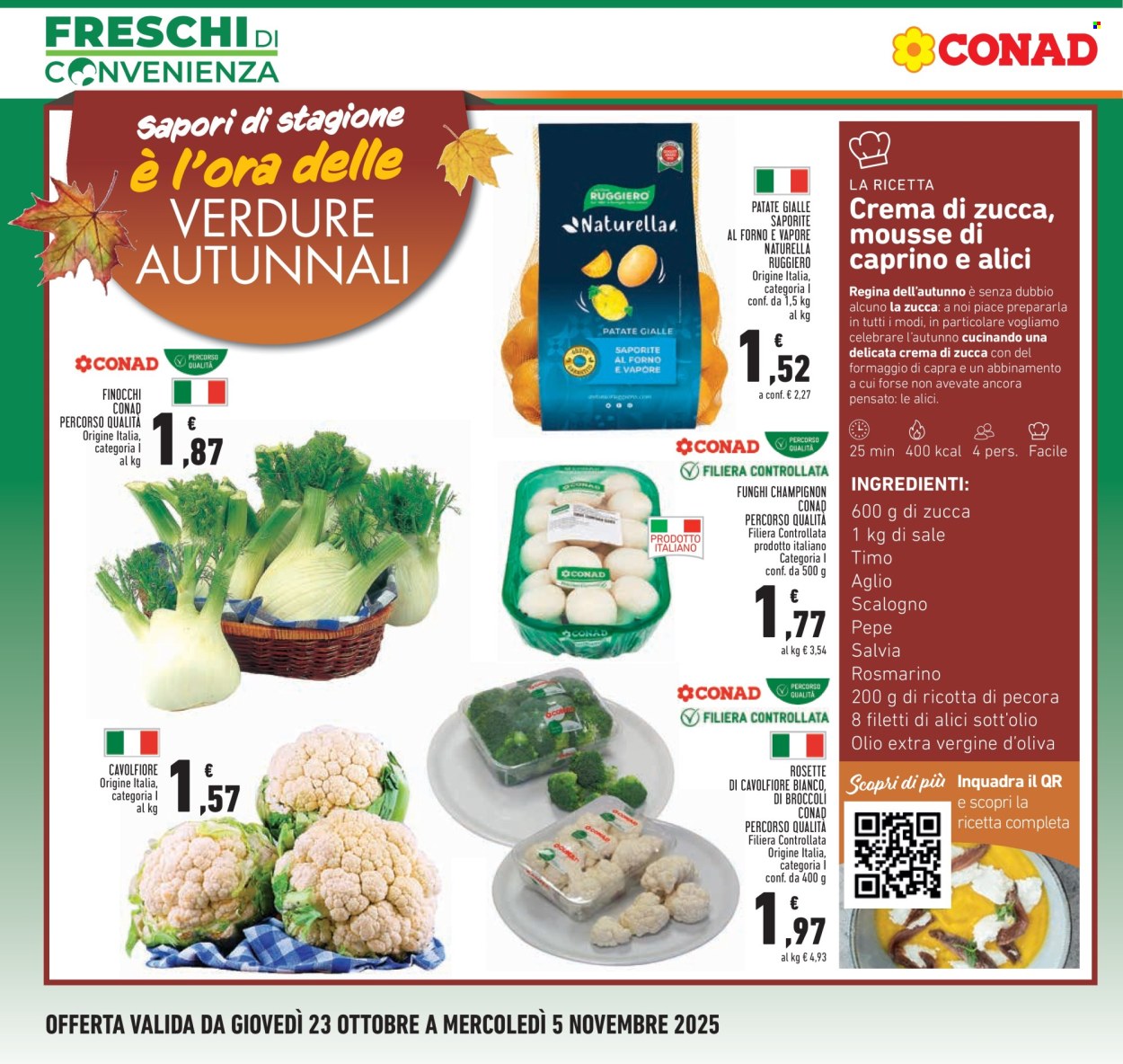 Volantino Conad - 23/10/2025 - 5/11/2025. Pagina 2