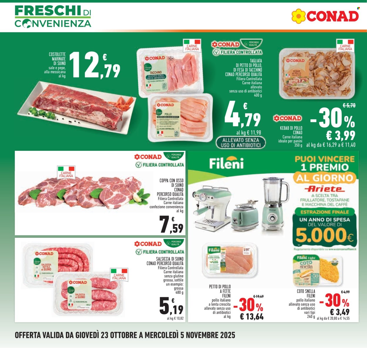 Volantino Conad - 23/10/2025 - 5/11/2025. Pagina 4
