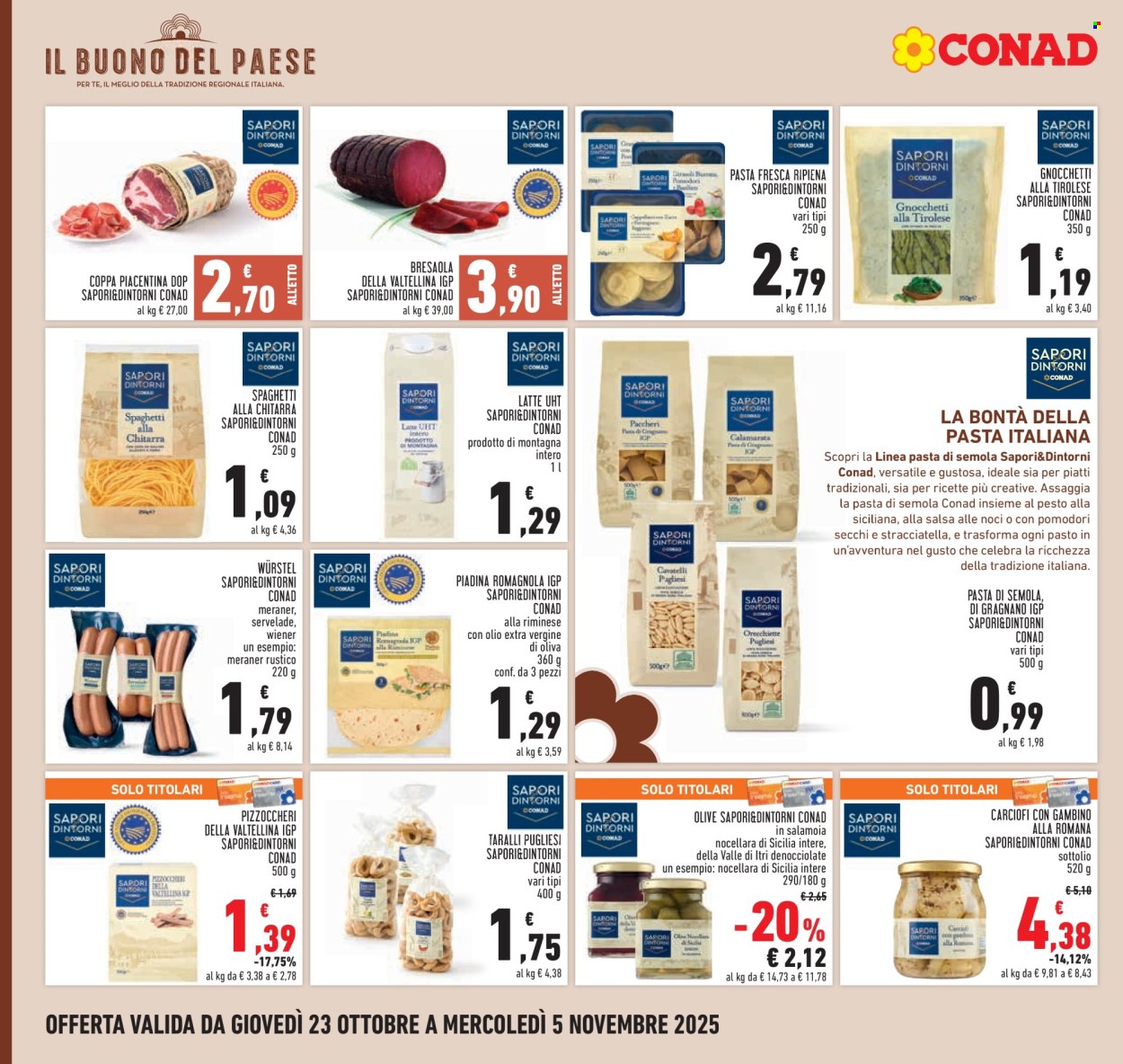 Volantino Conad - 23/10/2025 - 5/11/2025. Pagina 12