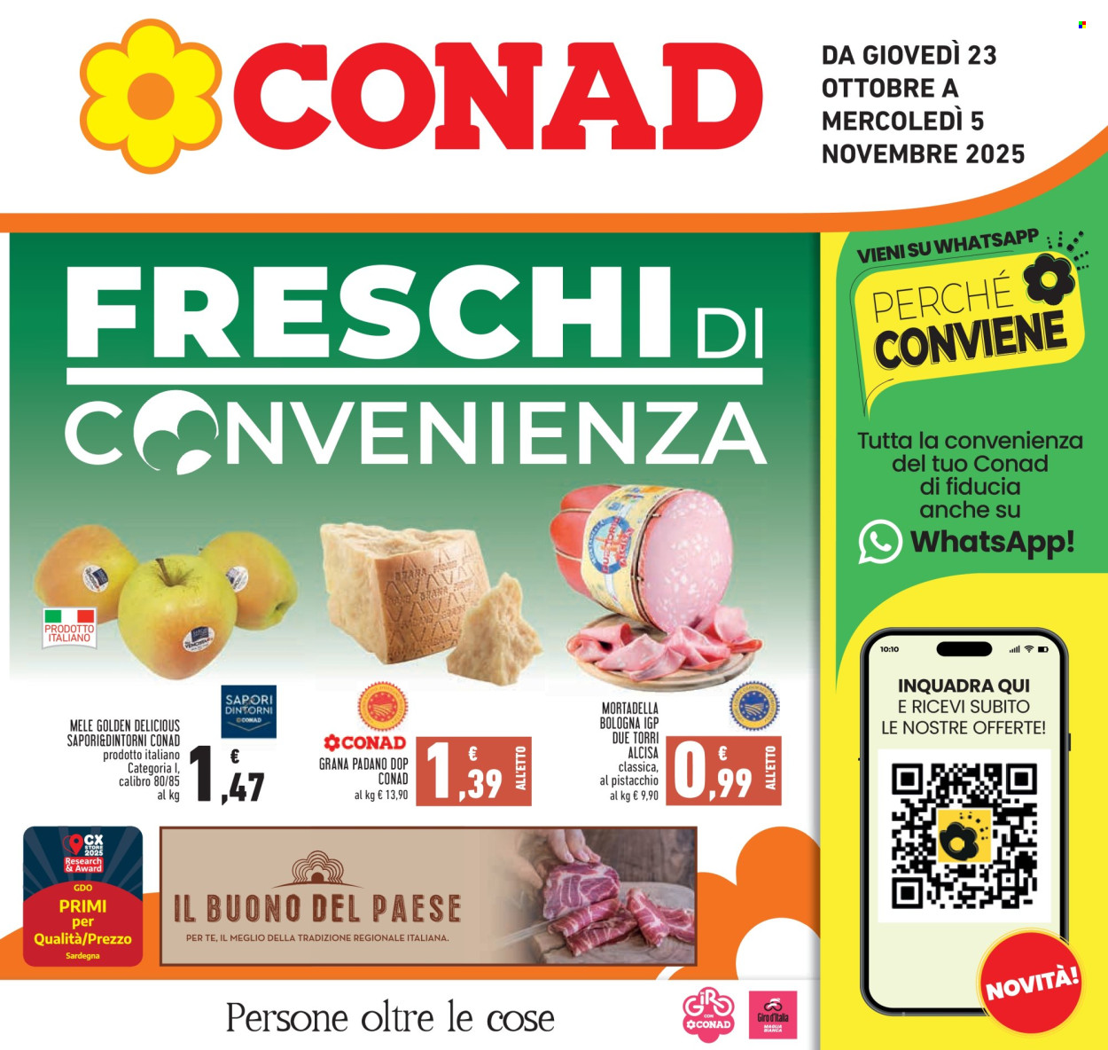 Volantino Conad - 23/10/2025 - 5/11/2025. Pagina 1
