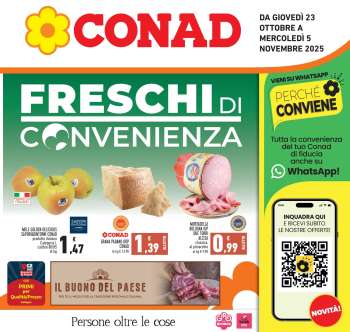 Volantino Conad - 23/10/2025 - 5/11/2025.