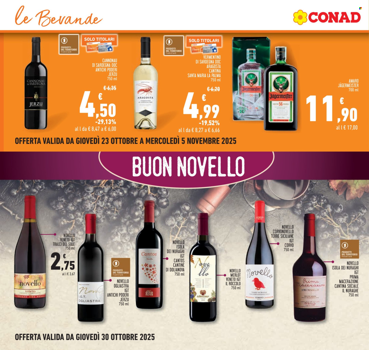 Volantino Conad - 23/10/2025 - 5/11/2025. Pagina 18