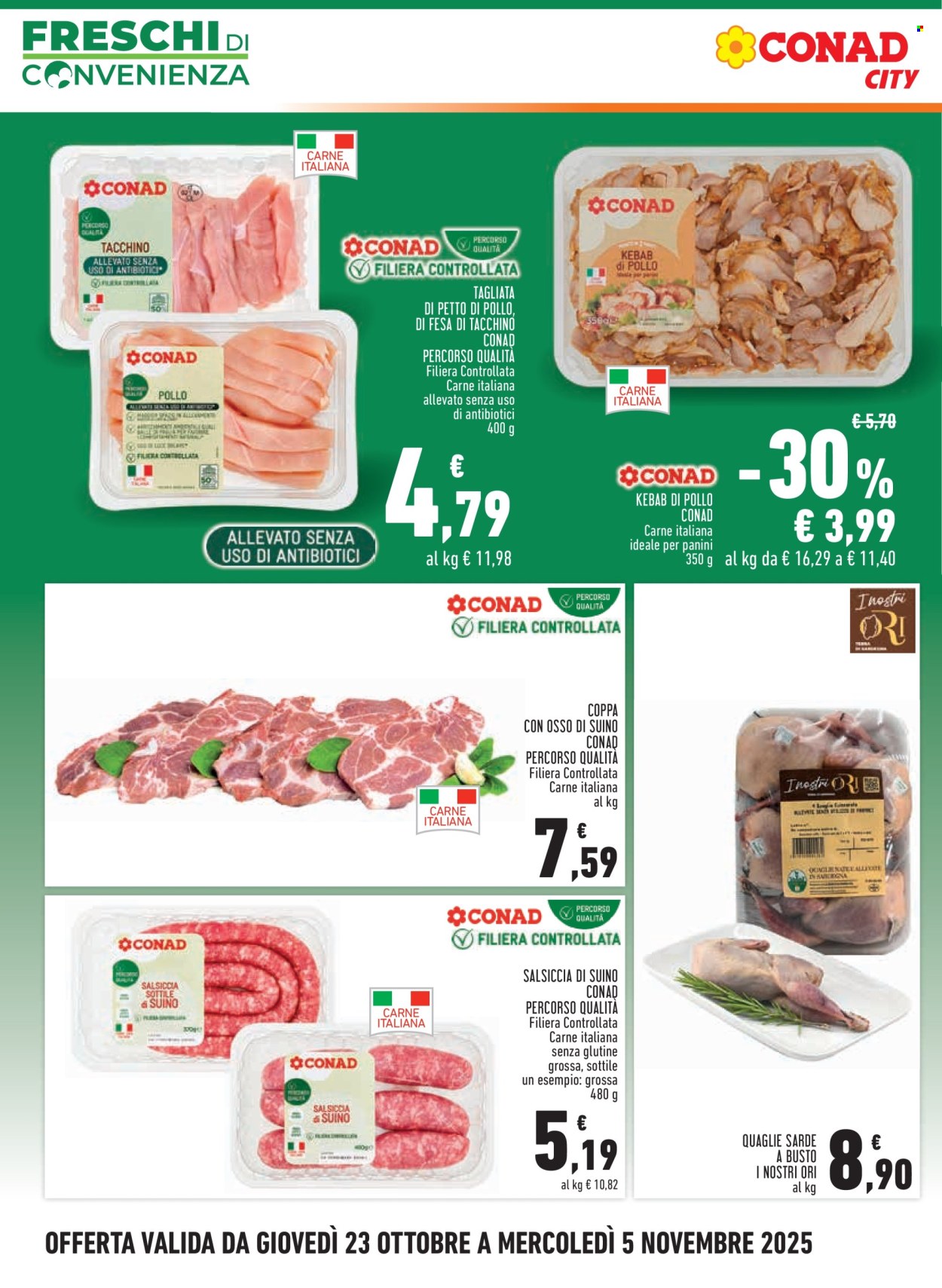 Volantino Conad - 23/10/2025 - 5/11/2025. Pagina 4