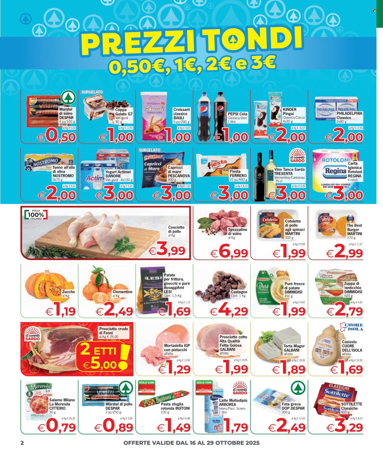 Volantino Despar - 16/10/2025 - 29/10/2025. Pagina 2