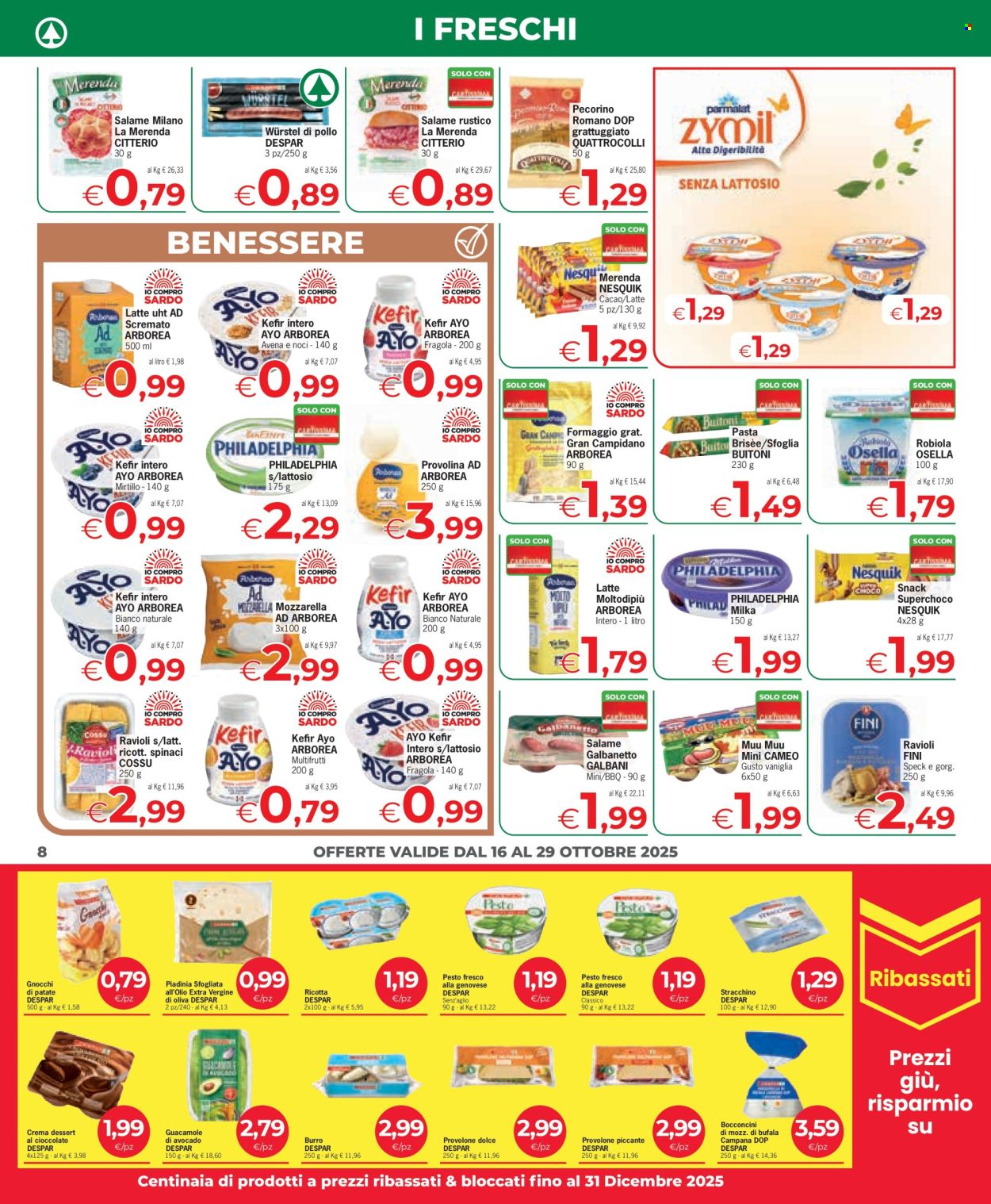 Volantino Despar - 16/10/2025 - 29/10/2025. Pagina 8