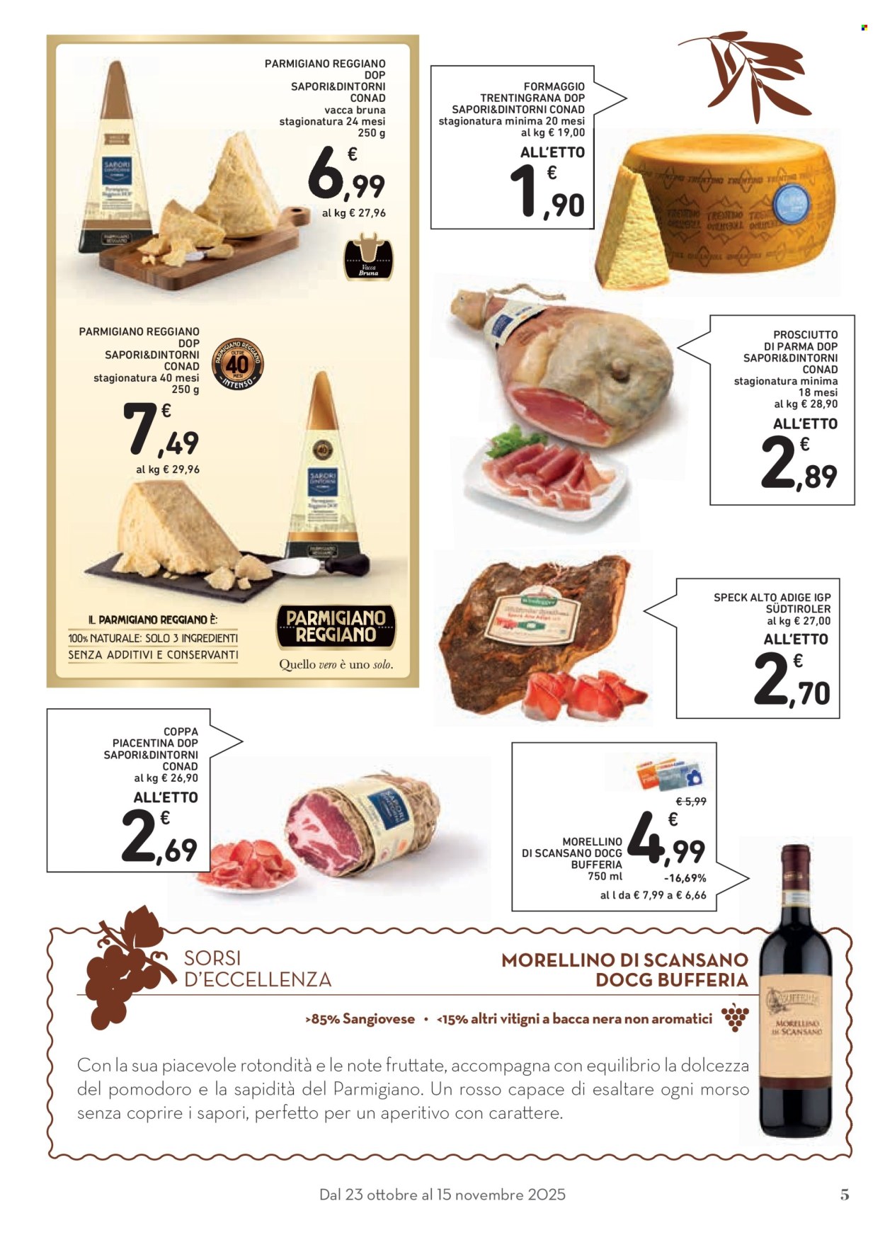 Volantino Conad - 23/10/2025 - 15/11/2025. Pagina 5