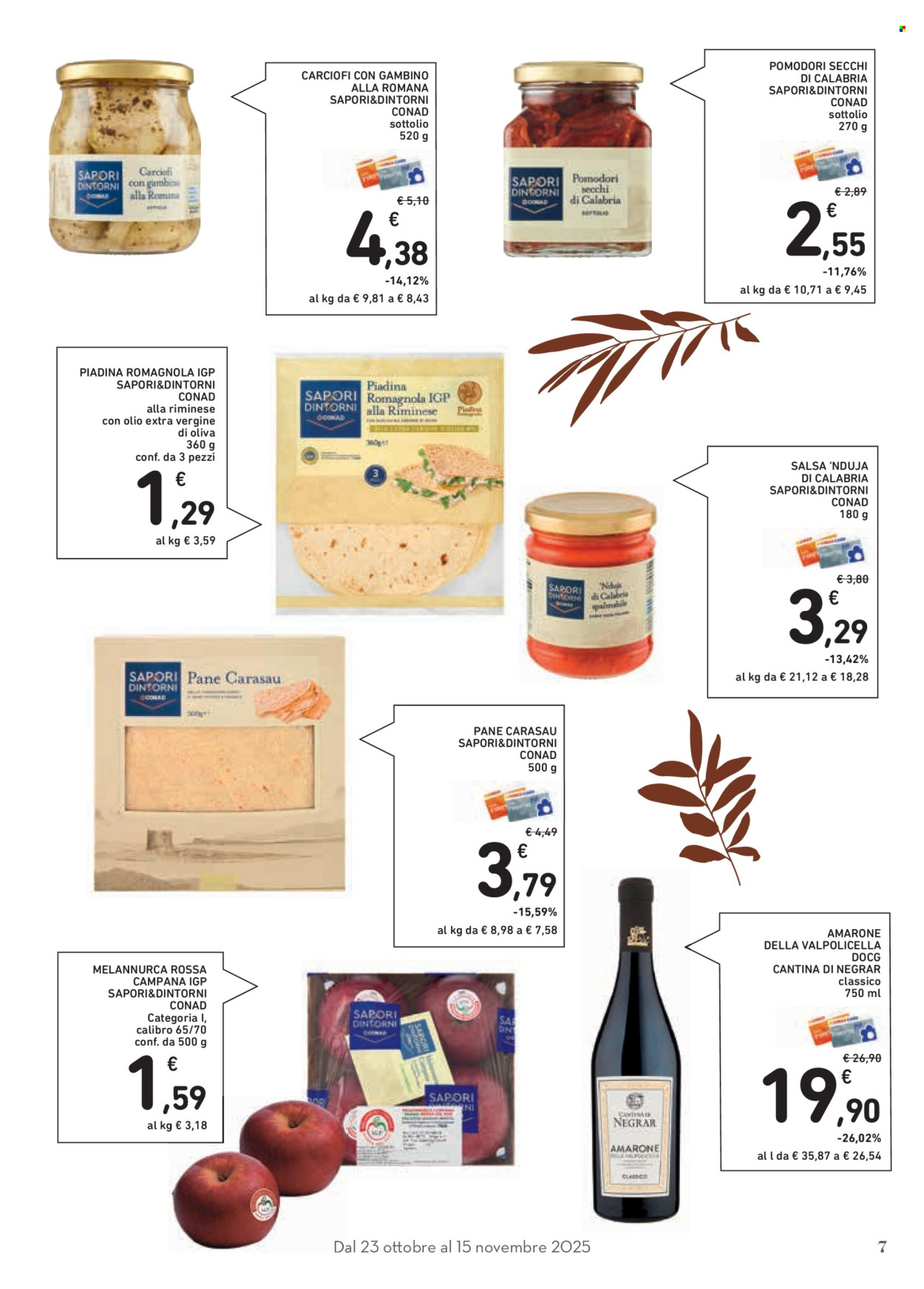 Volantino Conad - 23/10/2025 - 15/11/2025. Pagina 7