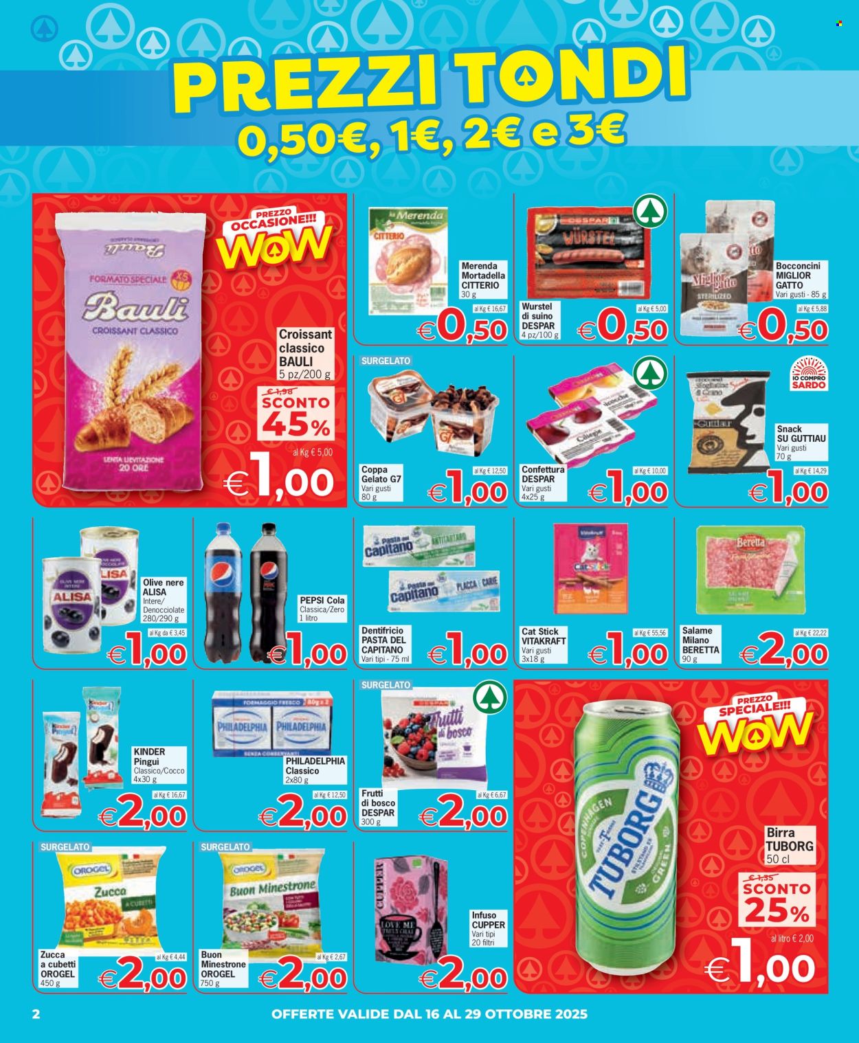 Volantino Eurospar - 16/10/2025 - 29/10/2025. Pagina 2