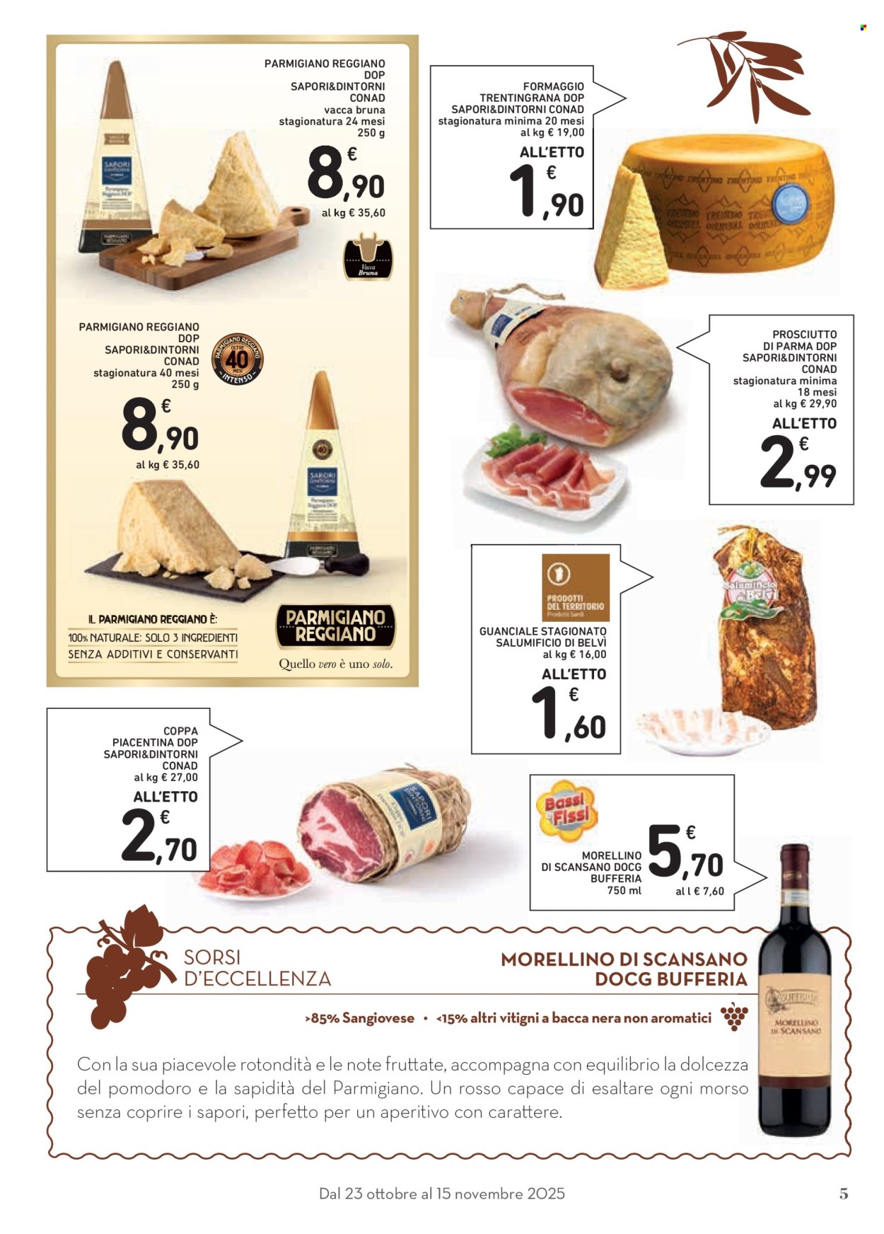 Volantino Conad - 23/10/2025 - 15/11/2025. Pagina 5