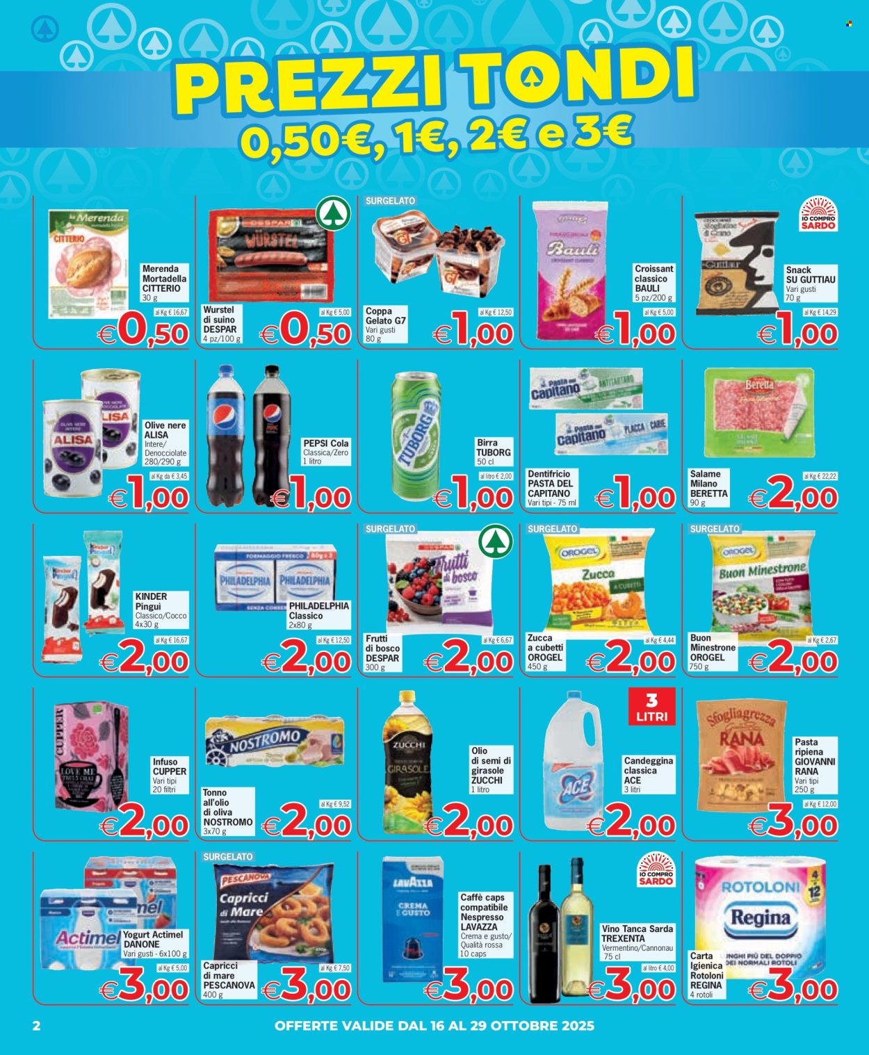 Volantino Eurospar - 16/10/2025 - 29/10/2025. Pagina 2
