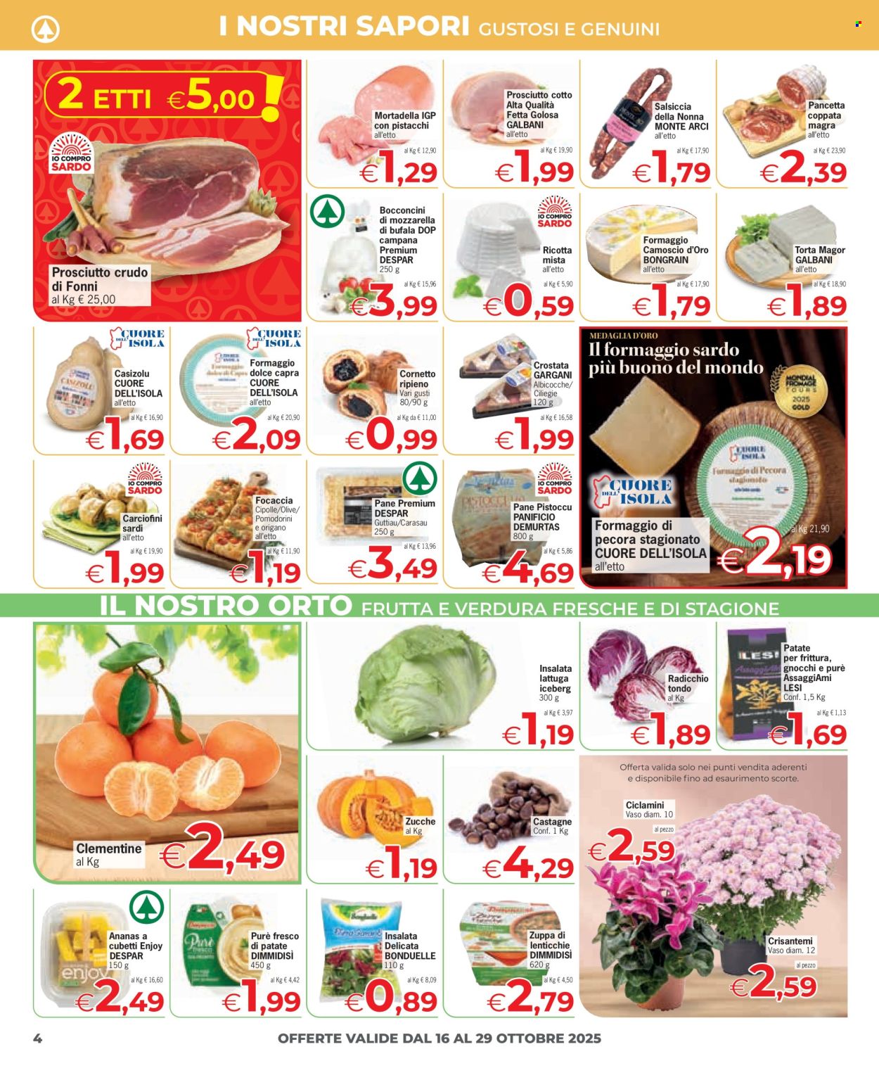 Volantino Eurospar - 16/10/2025 - 29/10/2025. Pagina 4