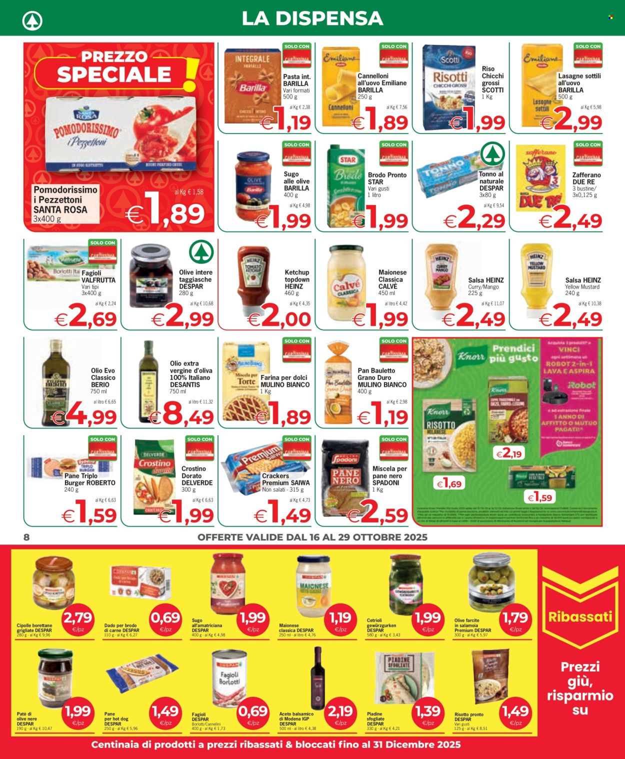 Volantino Eurospar - 16/10/2025 - 29/10/2025. Pagina 8