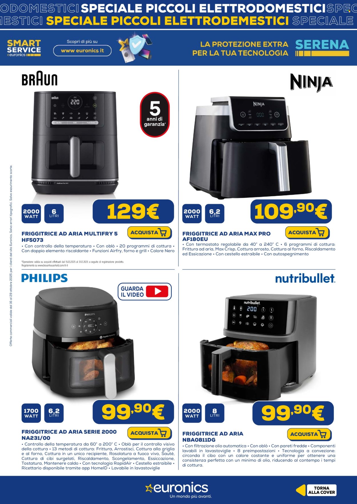 Volantino Euronics - 16/10/2025 - 29/10/2025. Pagina 3