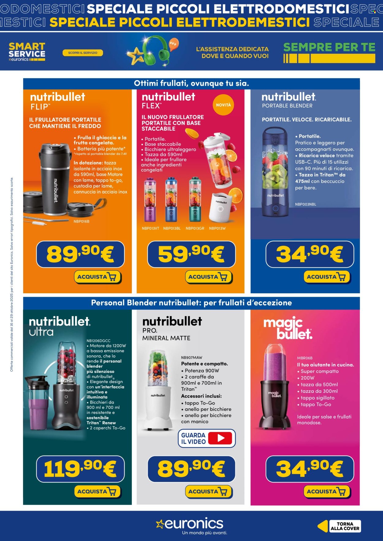 Volantino Euronics - 16/10/2025 - 29/10/2025. Pagina 6