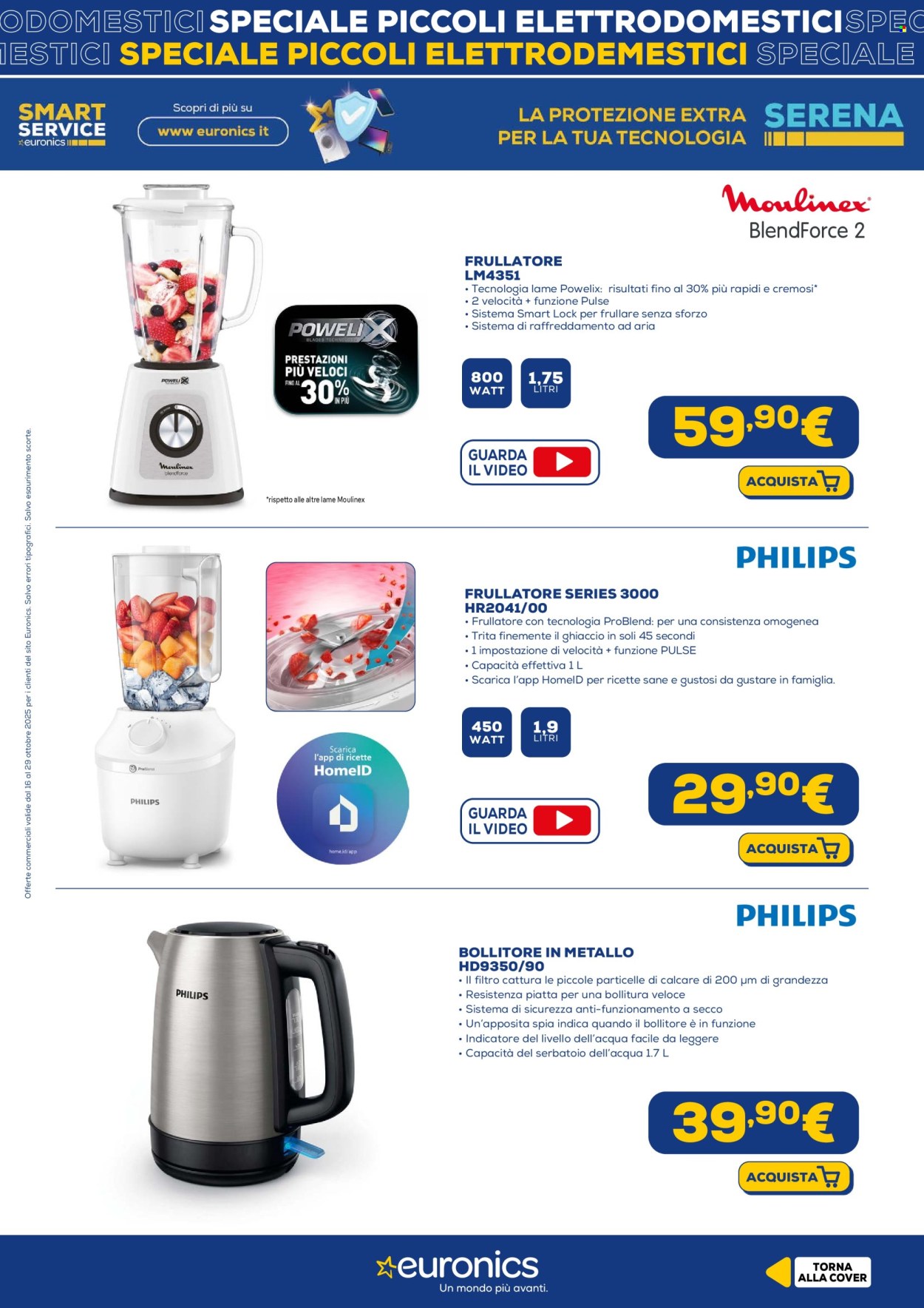 Volantino Euronics - 16/10/2025 - 29/10/2025. Pagina 7