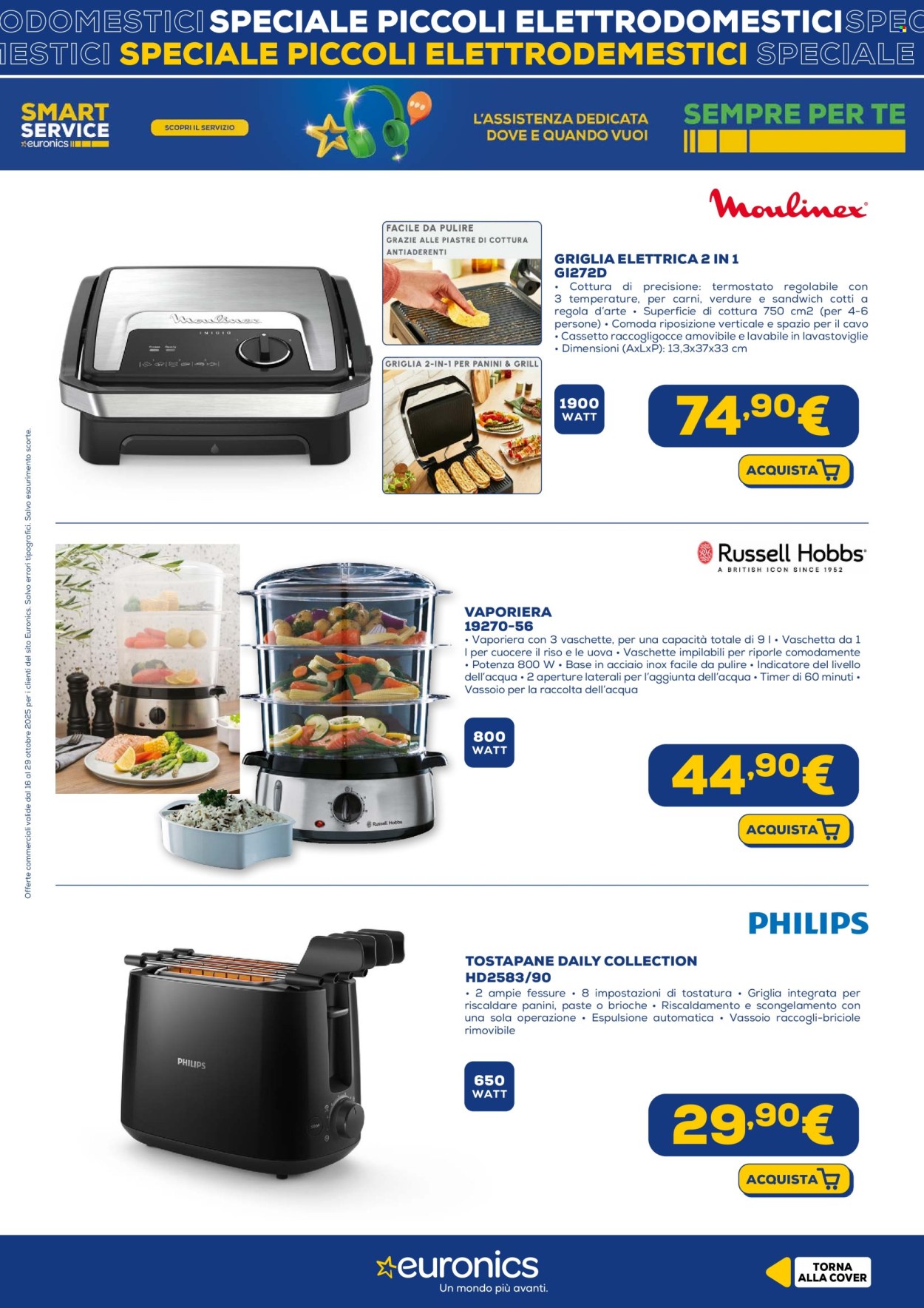 Volantino Euronics - 16/10/2025 - 29/10/2025. Pagina 8