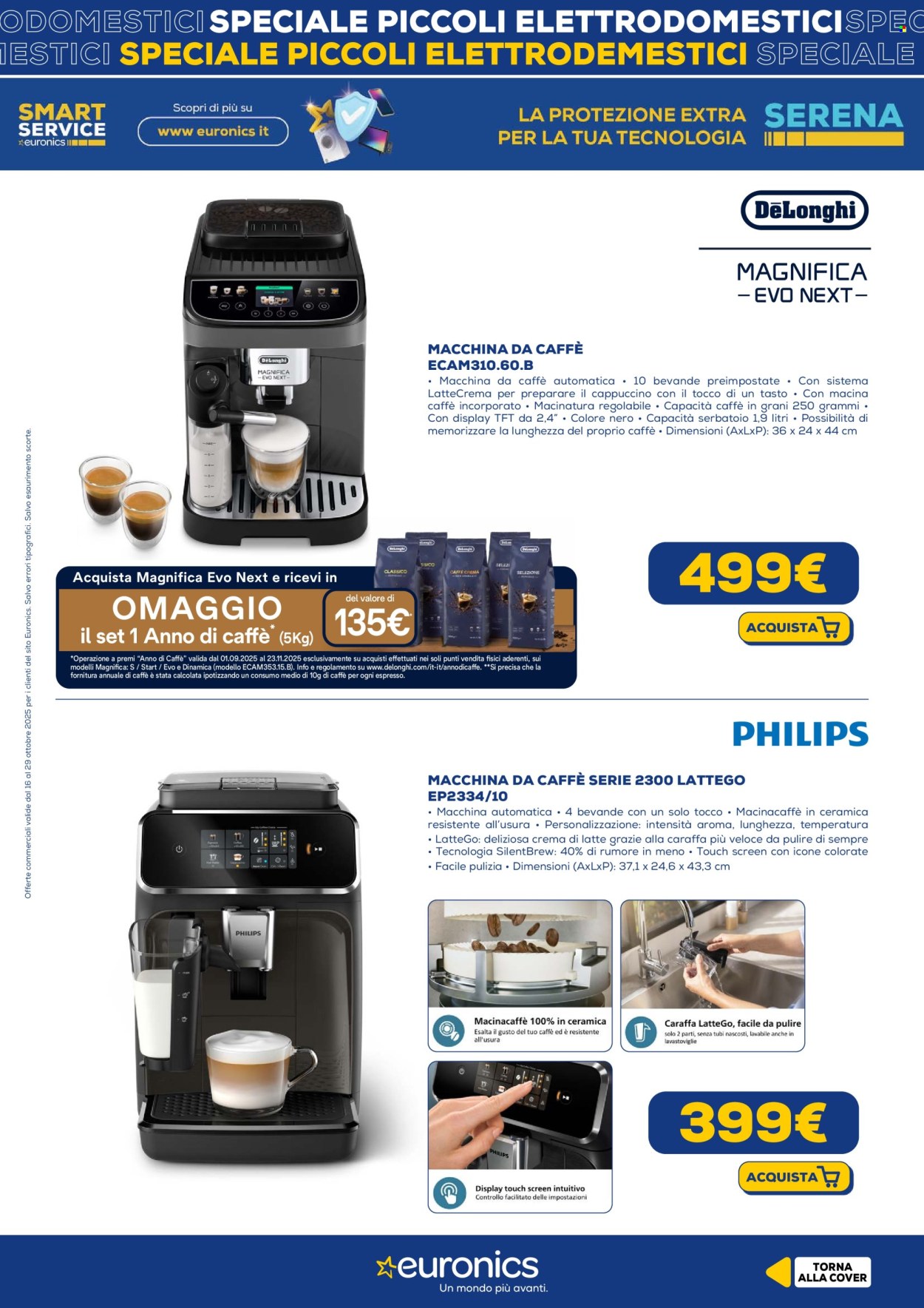Volantino Euronics - 16/10/2025 - 29/10/2025. Pagina 9