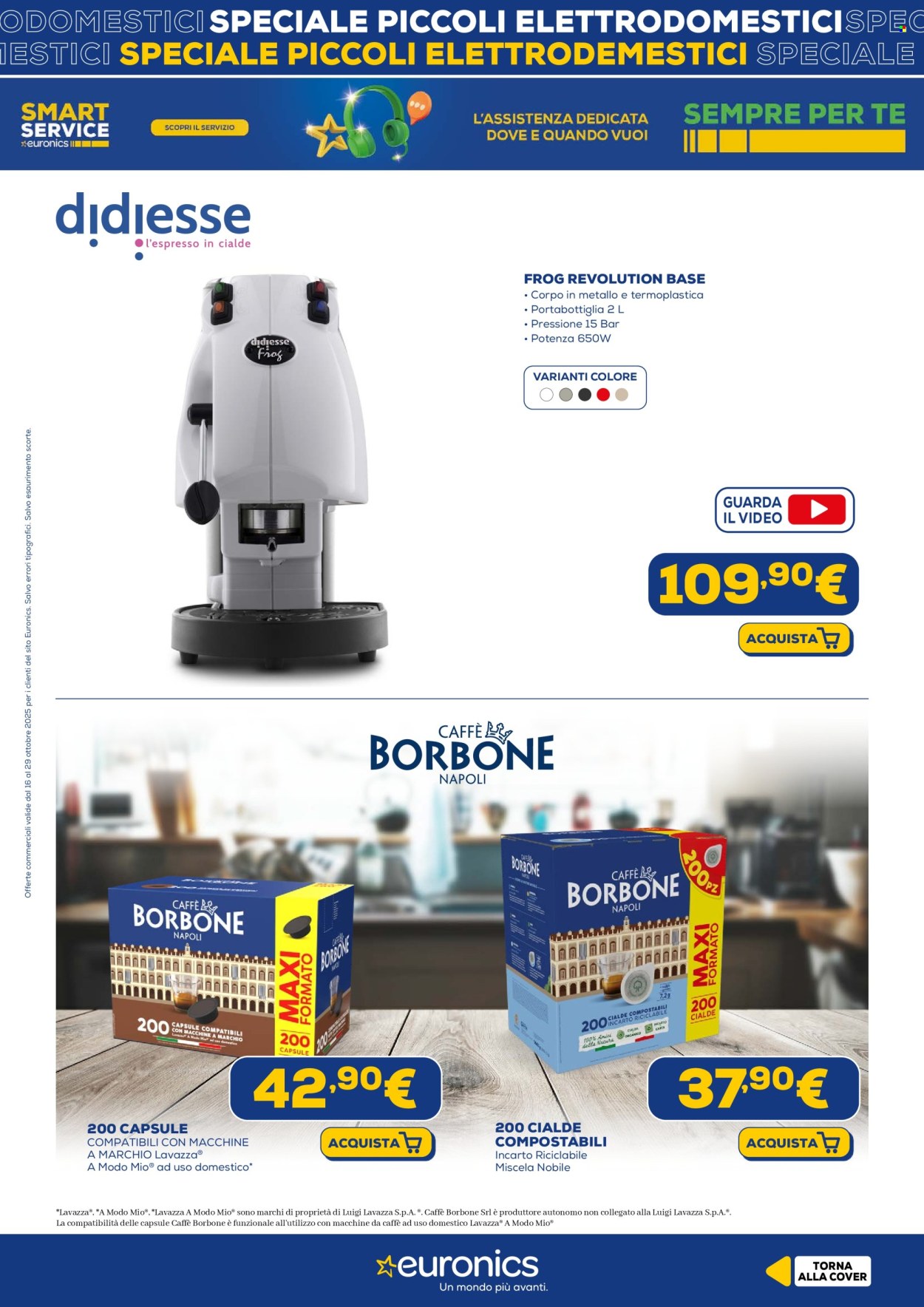 Volantino Euronics - 16/10/2025 - 29/10/2025. Pagina 12