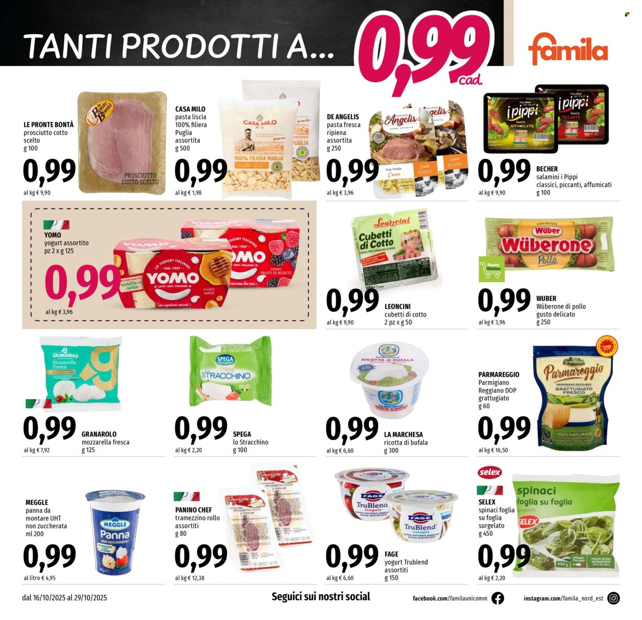 Volantino Famila - 16/10/2025 - 29/10/2025. Pagina 2