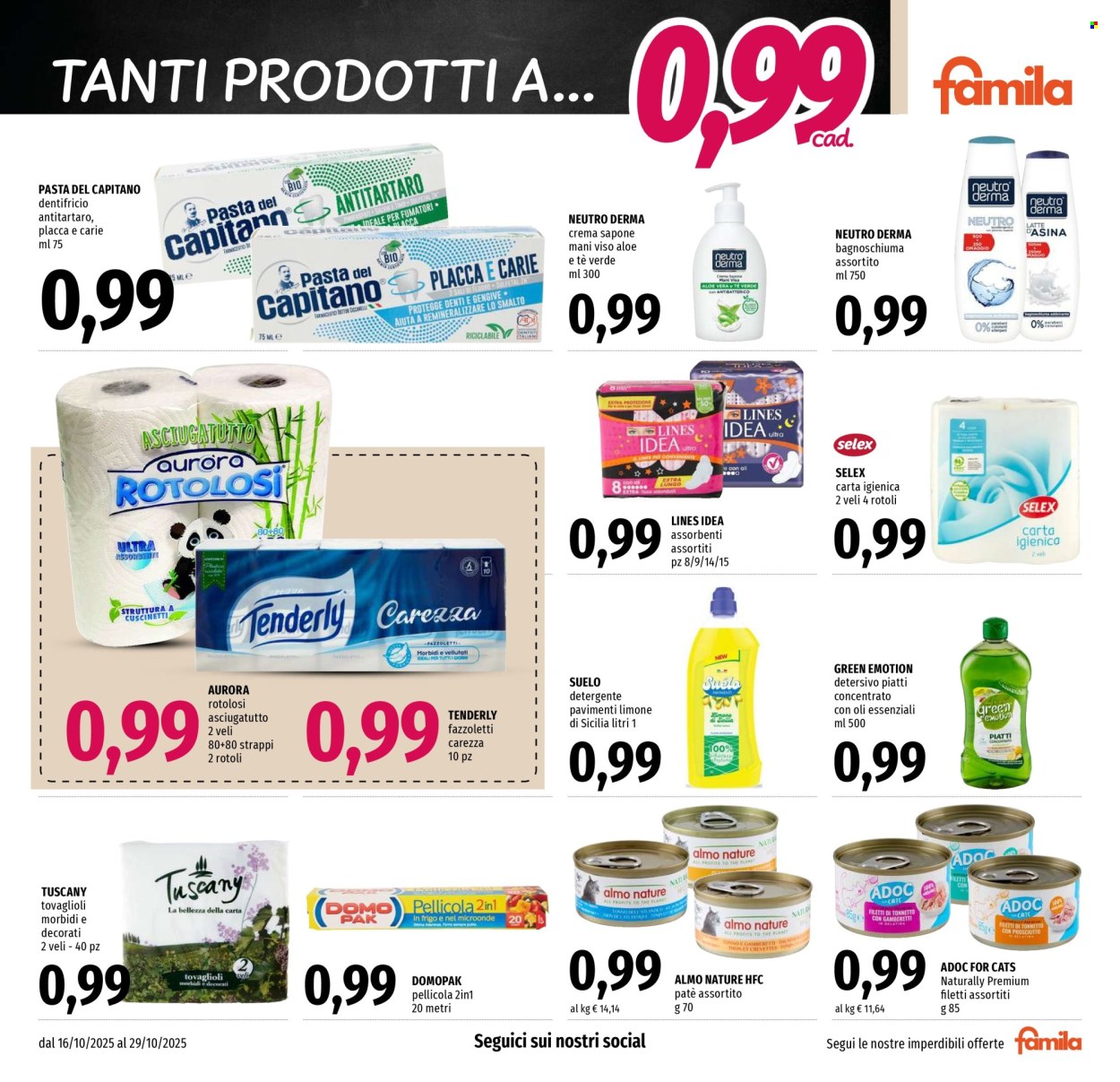 Volantino Famila - 16/10/2025 - 29/10/2025. Pagina 5