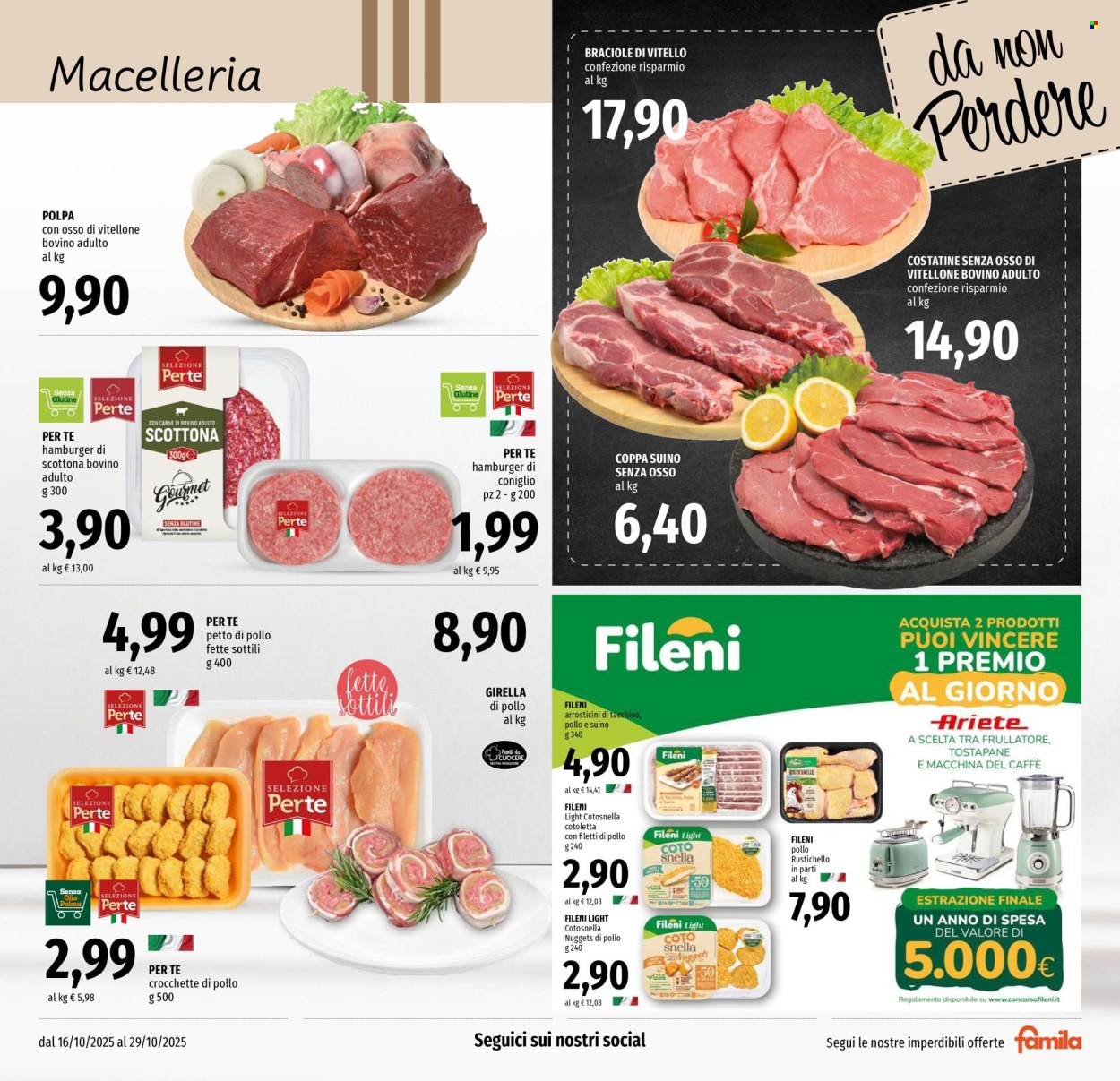 Volantino Famila - 16/10/2025 - 29/10/2025. Pagina 7