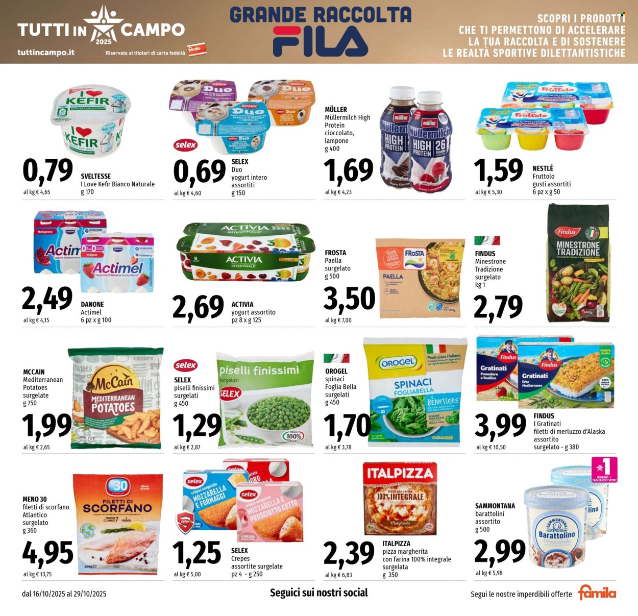 Volantino Famila - 16/10/2025 - 29/10/2025. Pagina 11