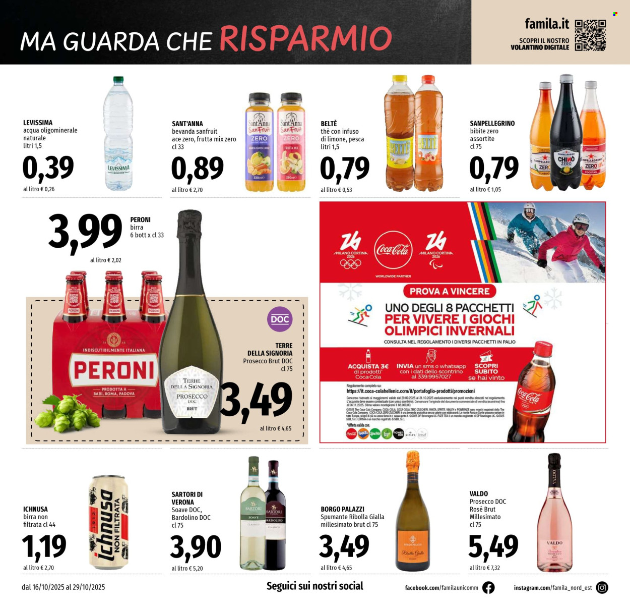 Volantino Famila - 16/10/2025 - 29/10/2025. Pagina 18