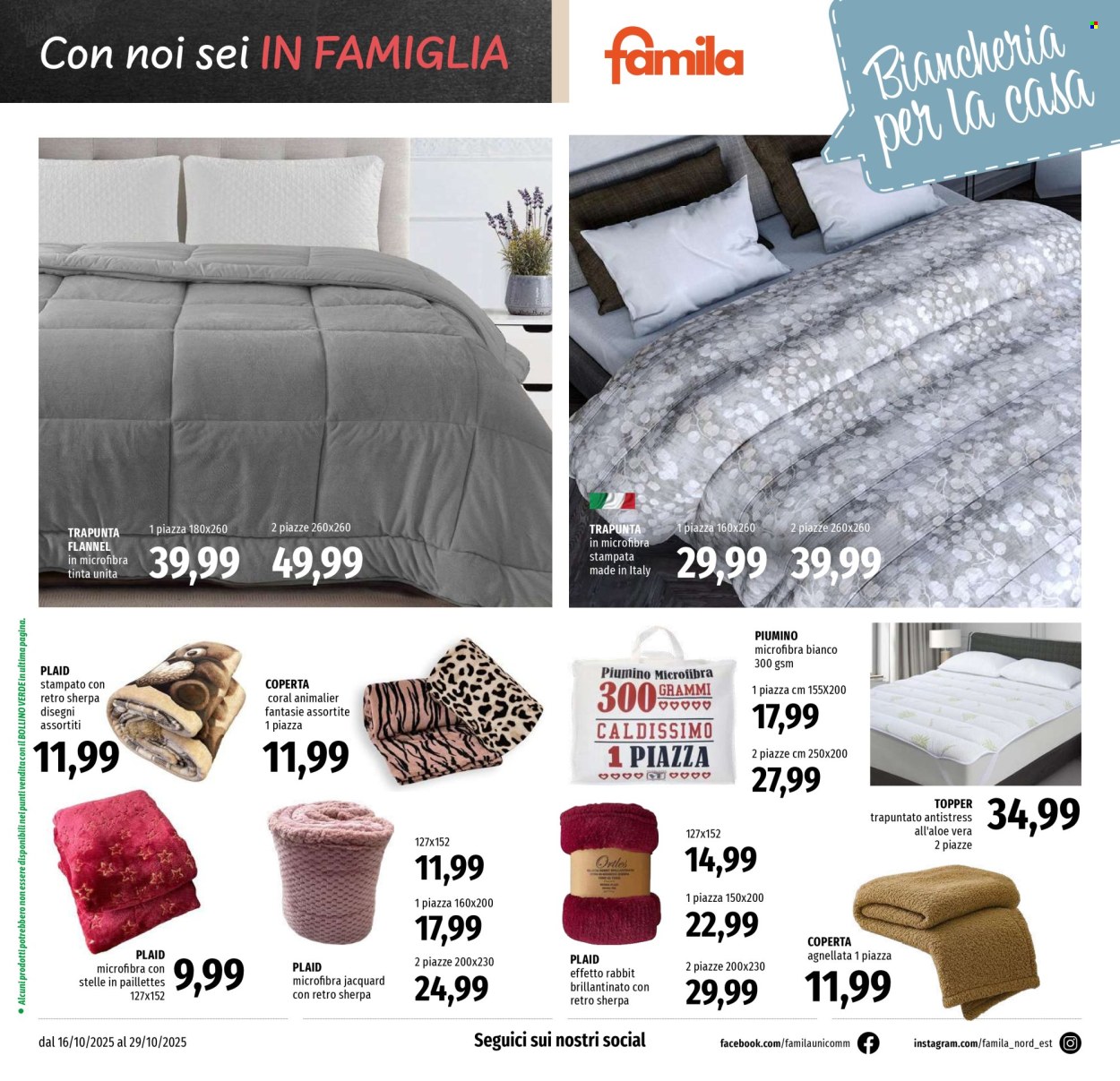 Volantino Famila - 16/10/2025 - 29/10/2025. Pagina 26